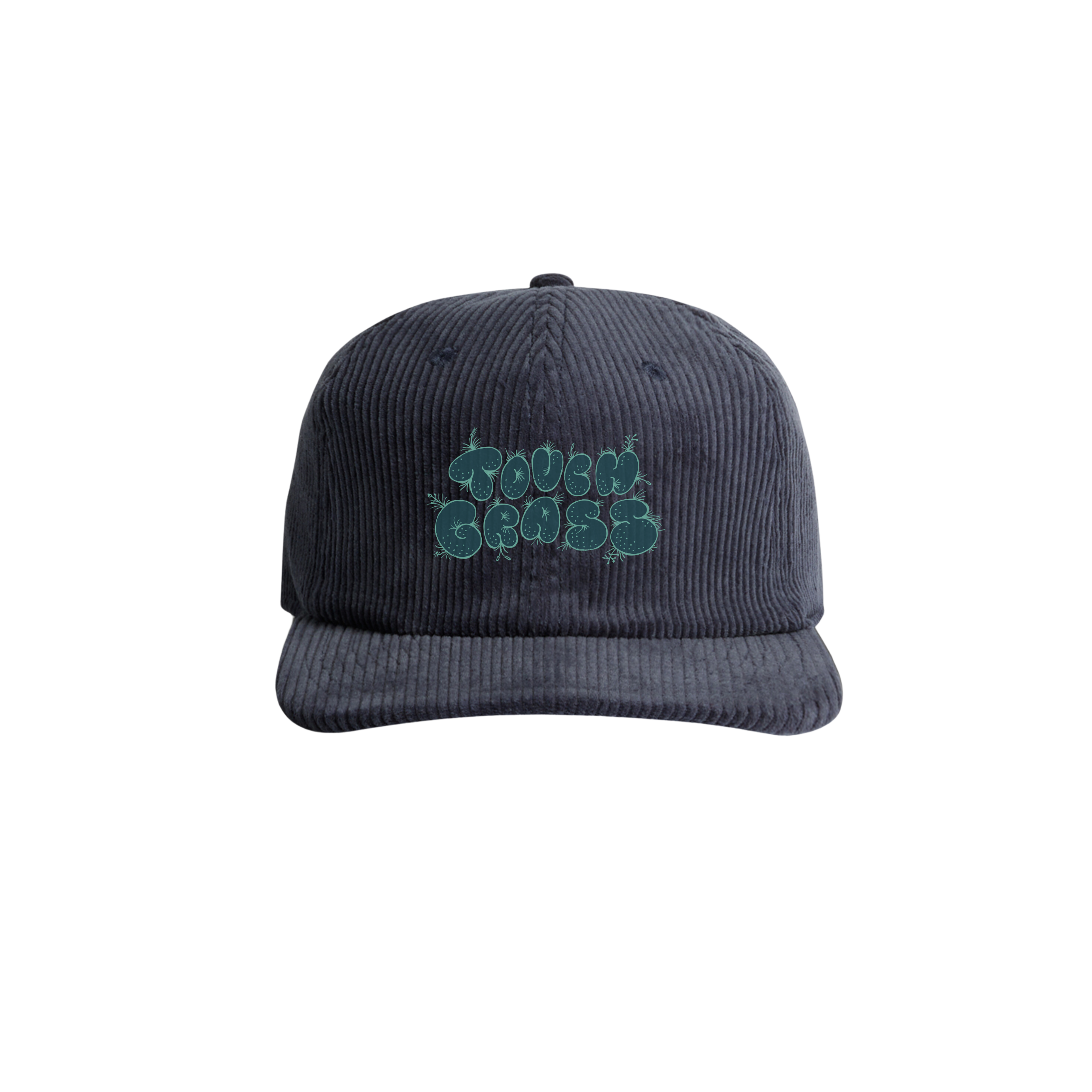 Ope x Grown - Touch Grass Cord Cap (Petro Blue)