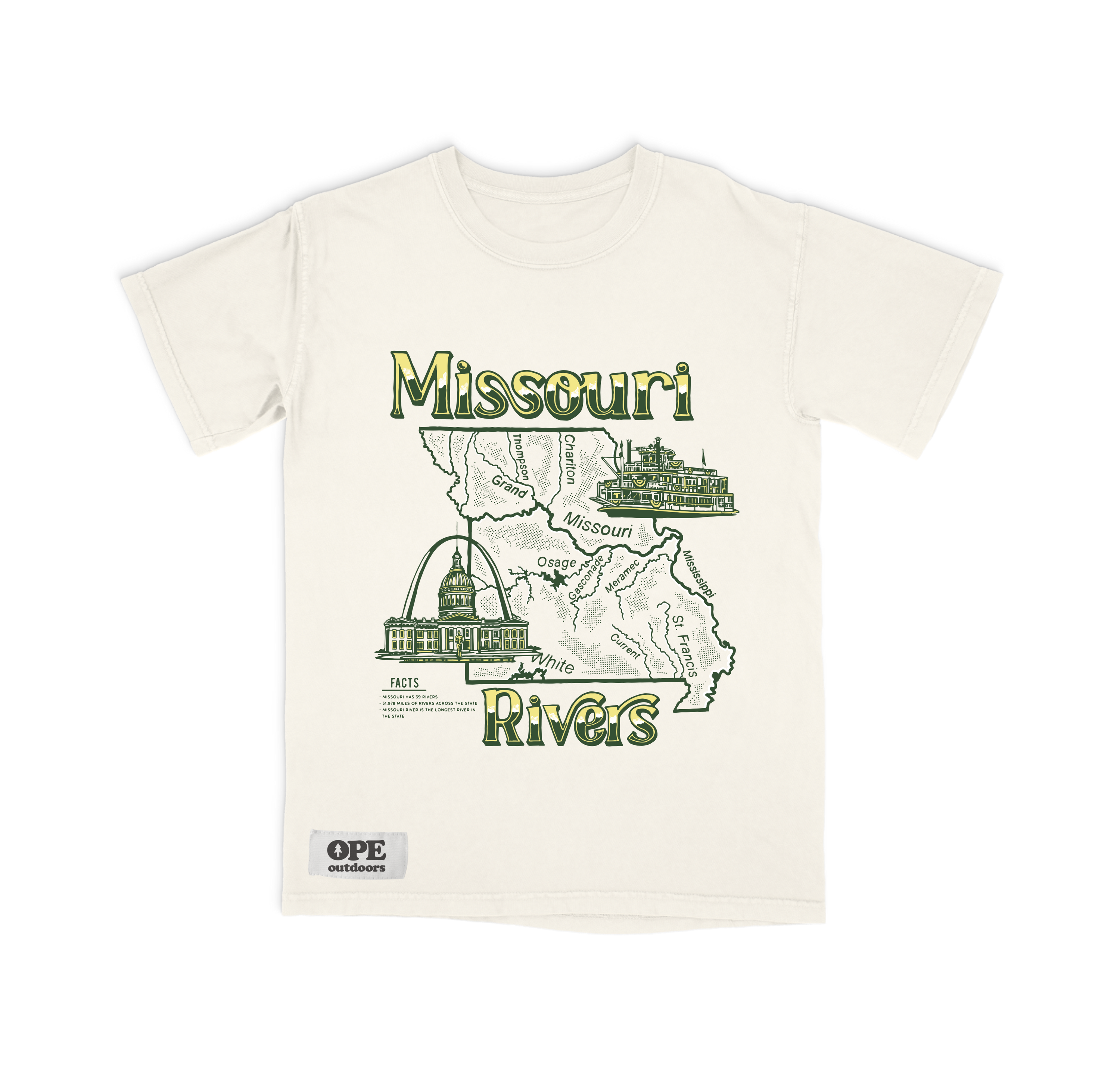 Missouri Rivers T-Shirt