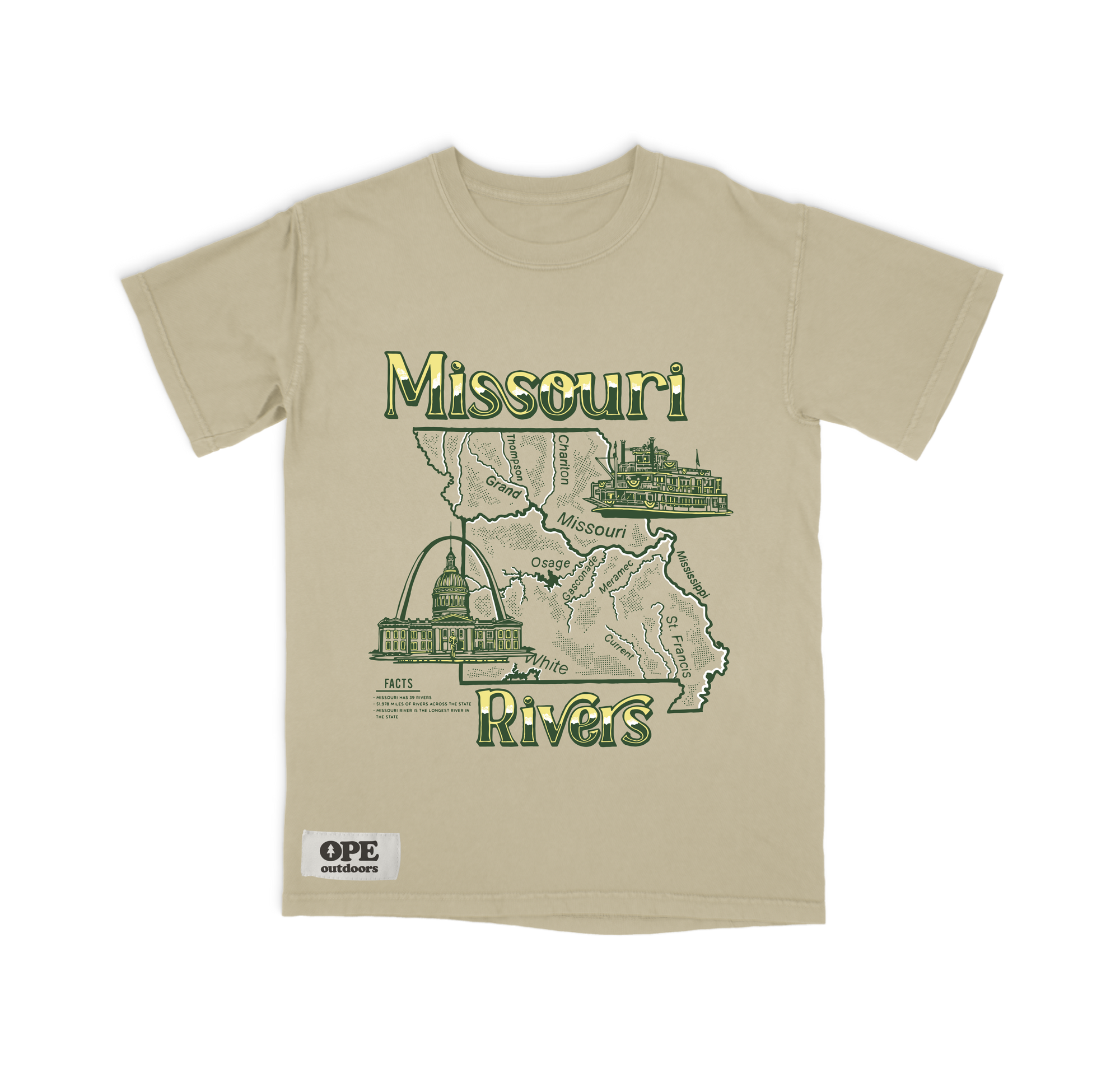 Missouri Rivers T-Shirt