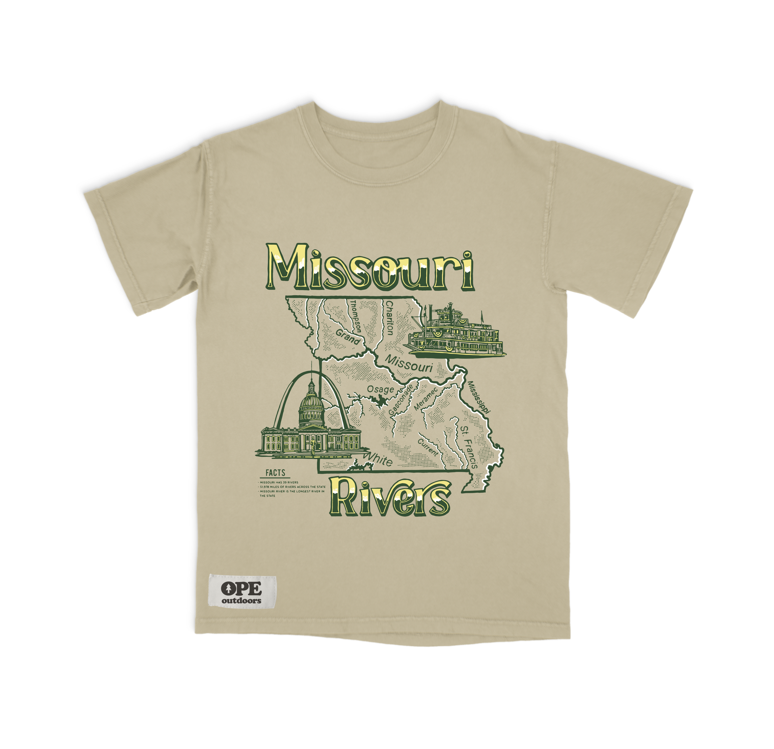Missouri Rivers T-Shirt