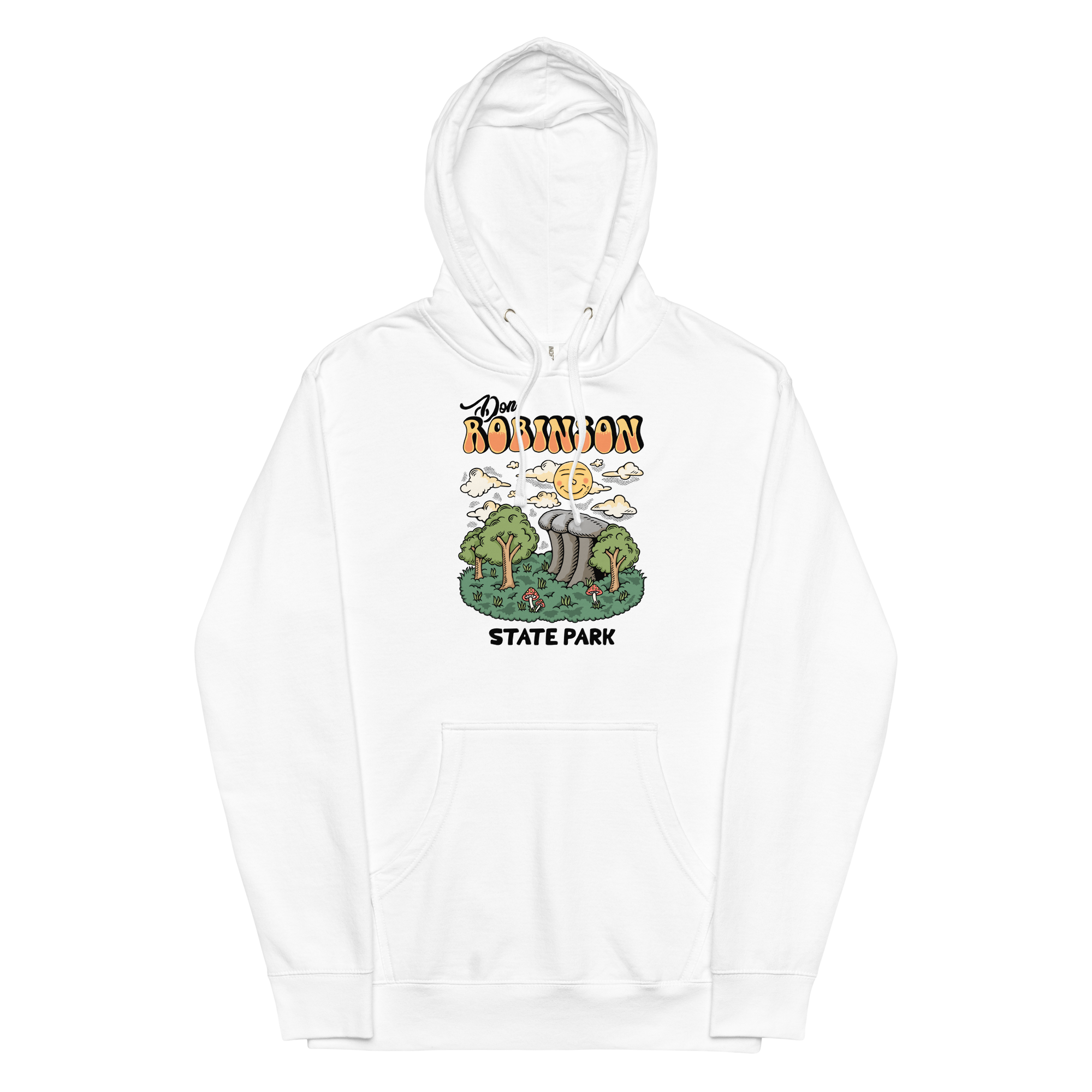 Don Robinson State Park White Hoodie