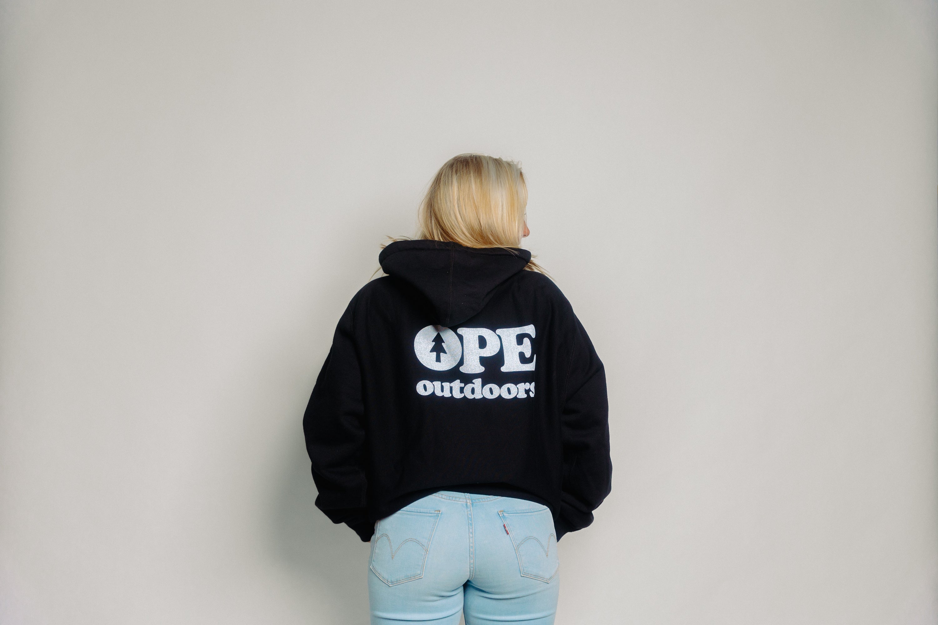 Premium Cross Grain Ope Hoodie