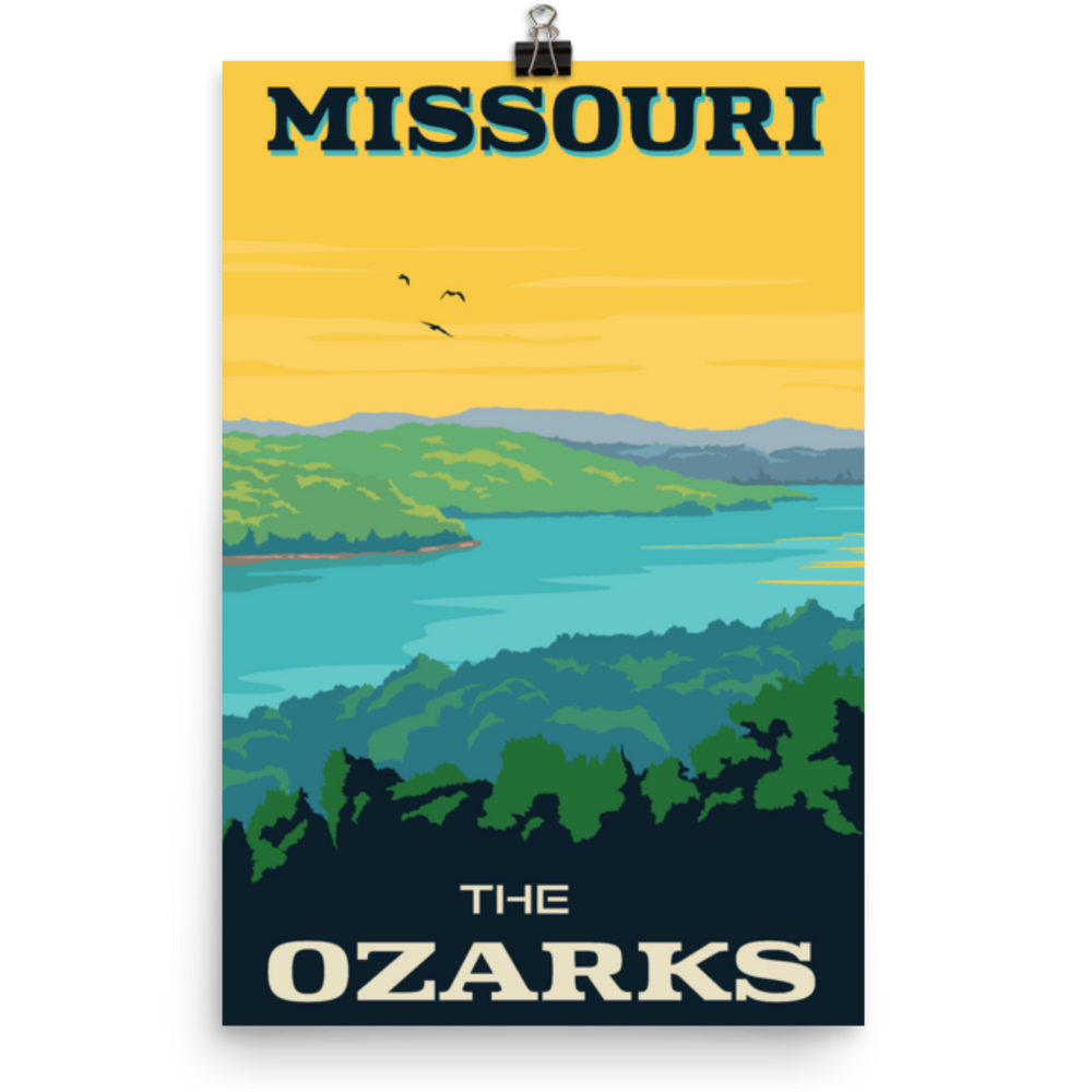 Missouri The Ozarks Poster