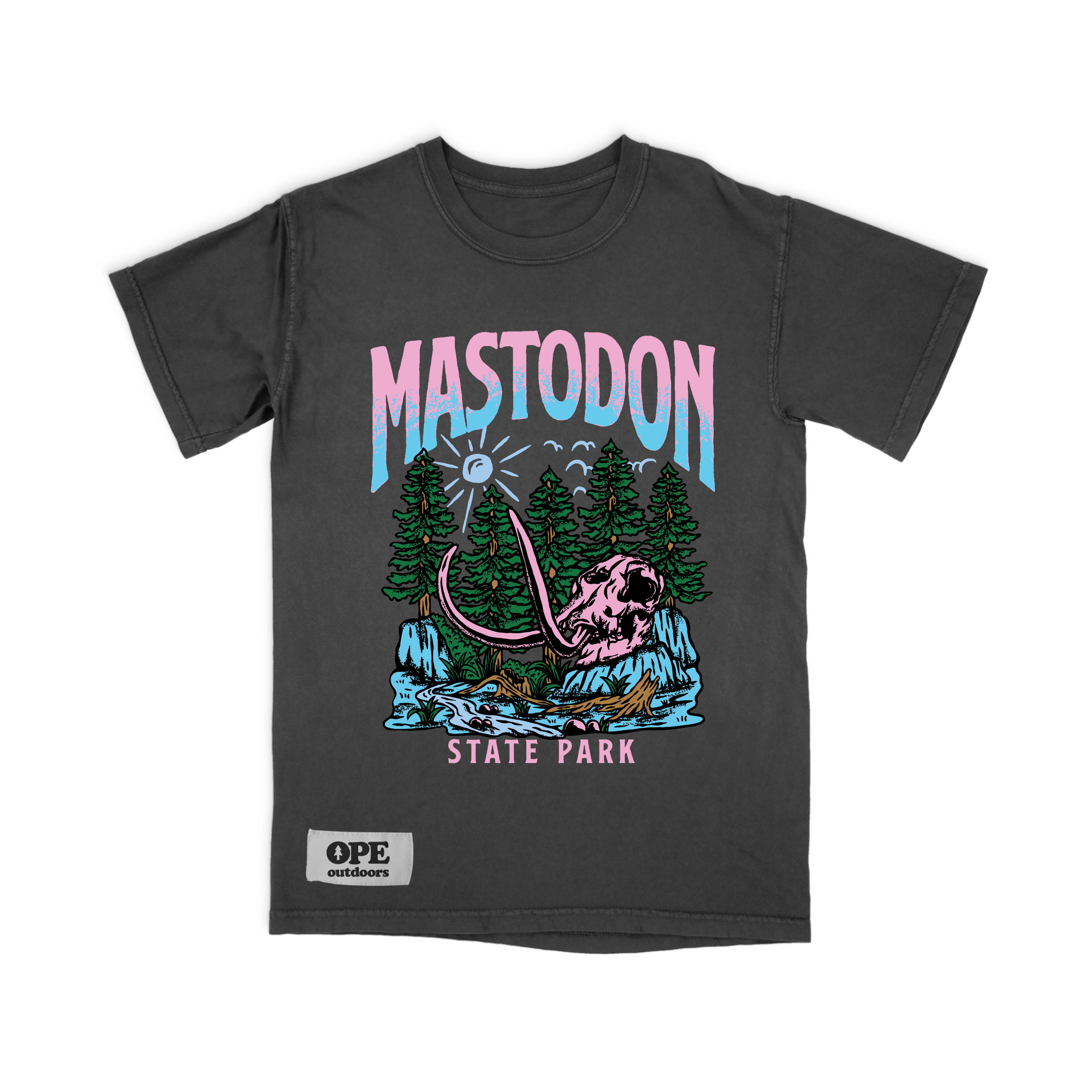 Mastodon State Park T Shirt – Ope Outdoors Mastodon State Park T Shirt – Ope Outdoors
