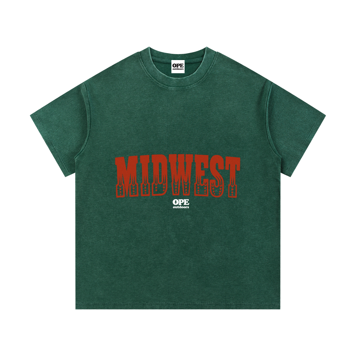 Midwest Waffle Knit T-Shirt