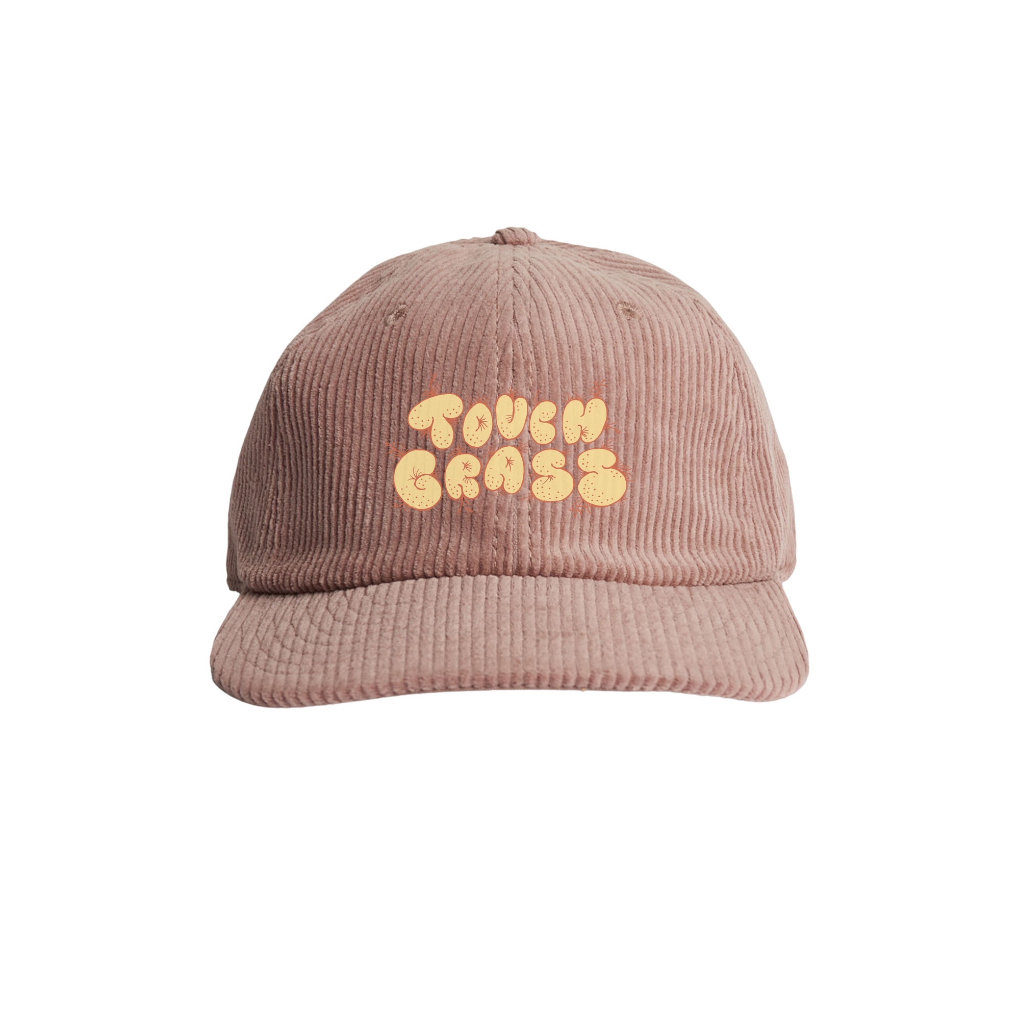 Ope x Grown - Touch Grass Cord Cap (Hazy Pink)