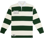 Ope Outdoors Natural/Forest Rugby Stripe Jersey