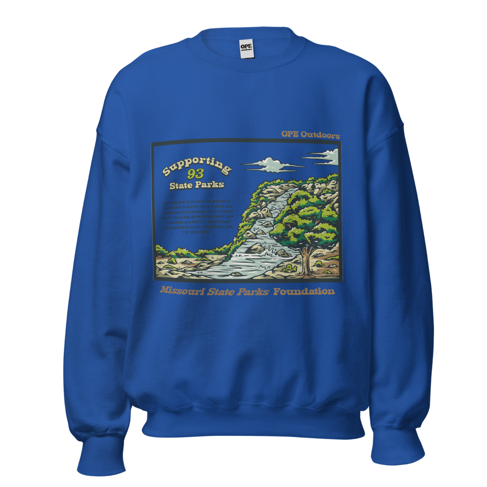
                
                    Load image into Gallery viewer, Missouri Parks Foundation Sweatshirt
                
            