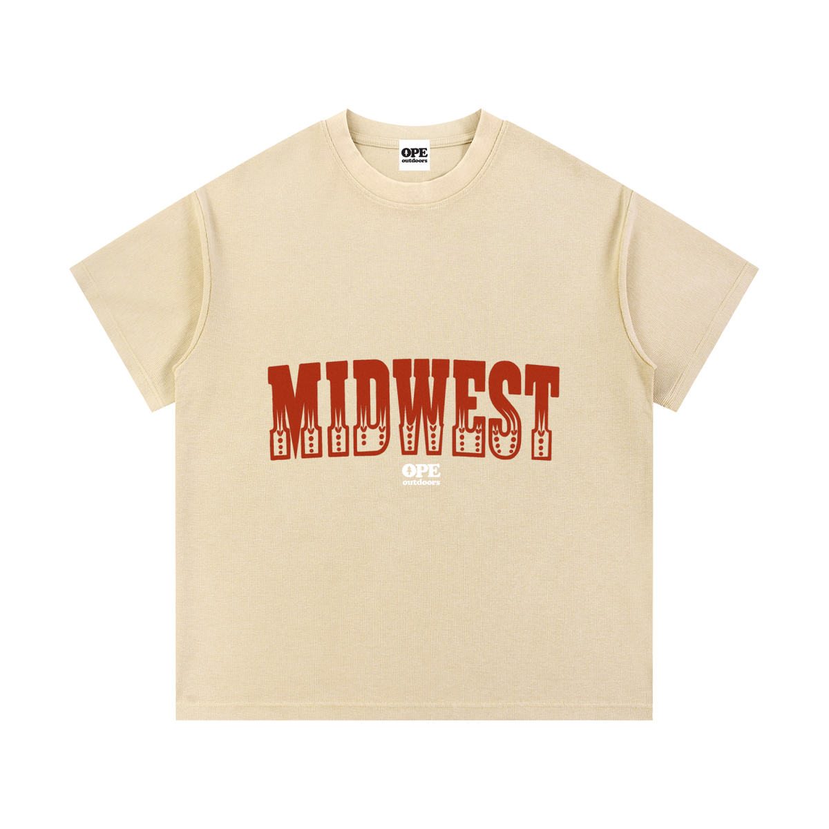 Midwest Waffle Knit T-Shirt