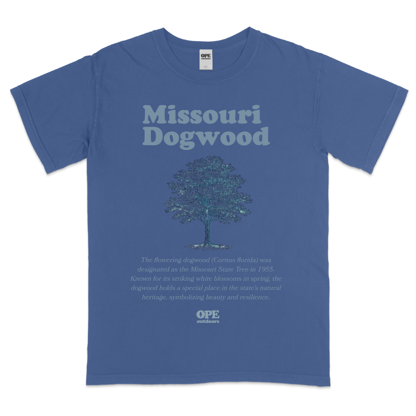 Missouri Dogwood Tree Tee