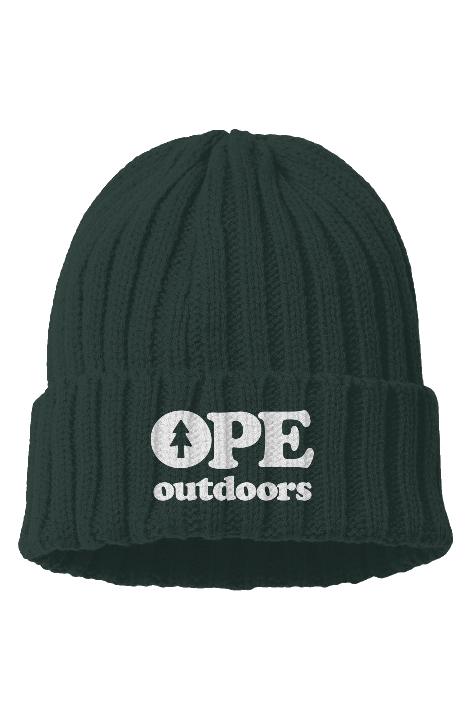 Ope Outdoors Sustainable Cable Knit Beanie