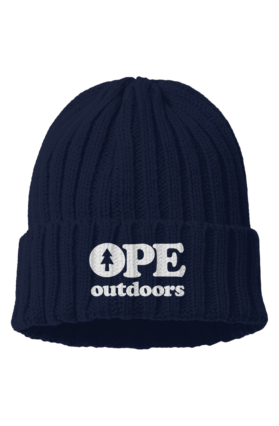Ope Outdoors Sustainable Cable Knit Beanie