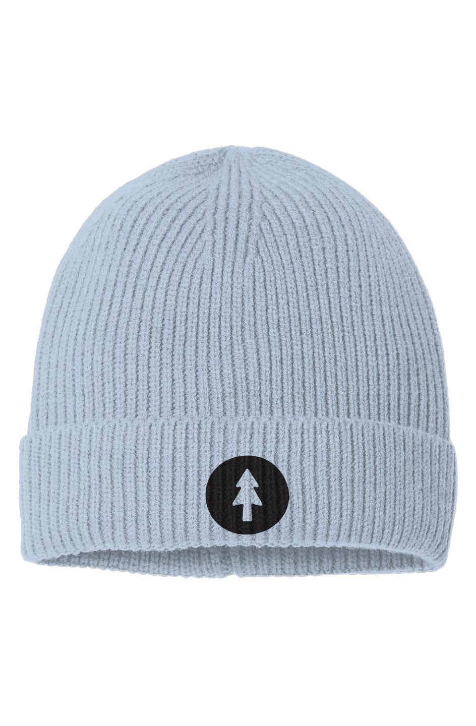 Ope Circle Fine Rib Knit Beanie