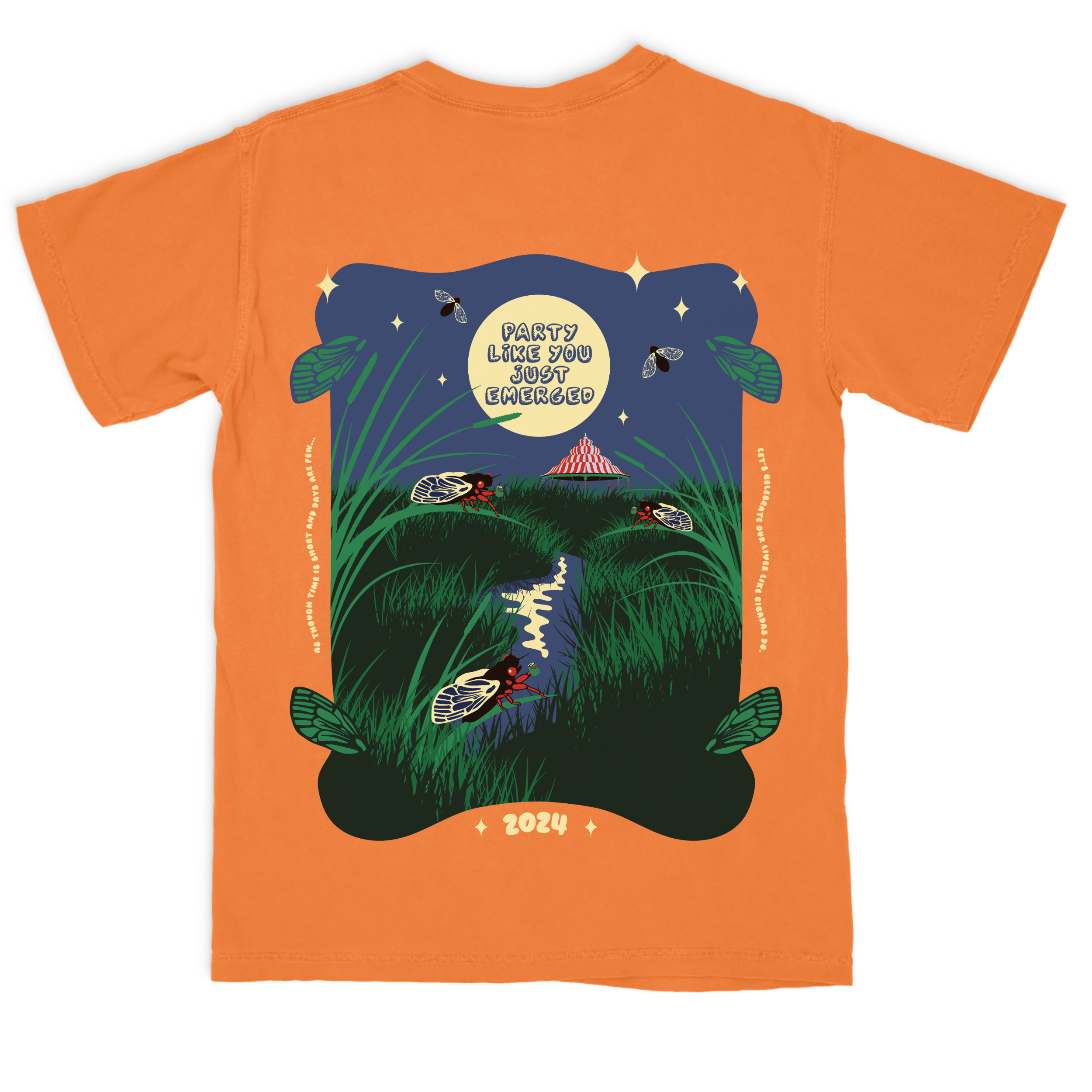 Ope x Grown Cicada Party (Burnt-Orange)