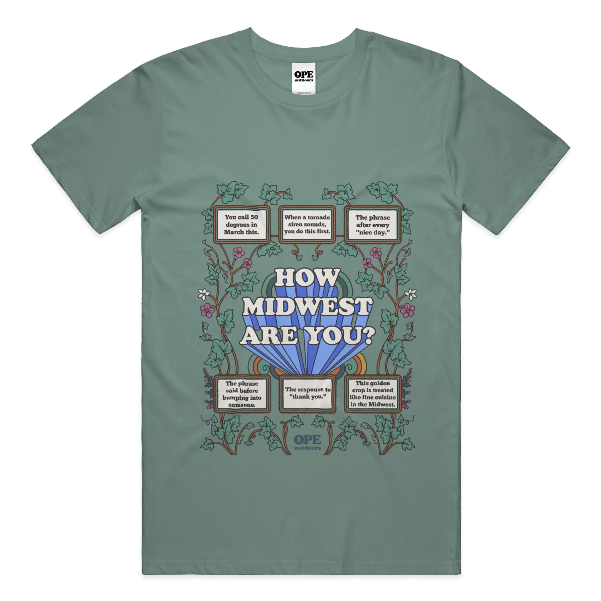 How Midwest Are You? T Shirt