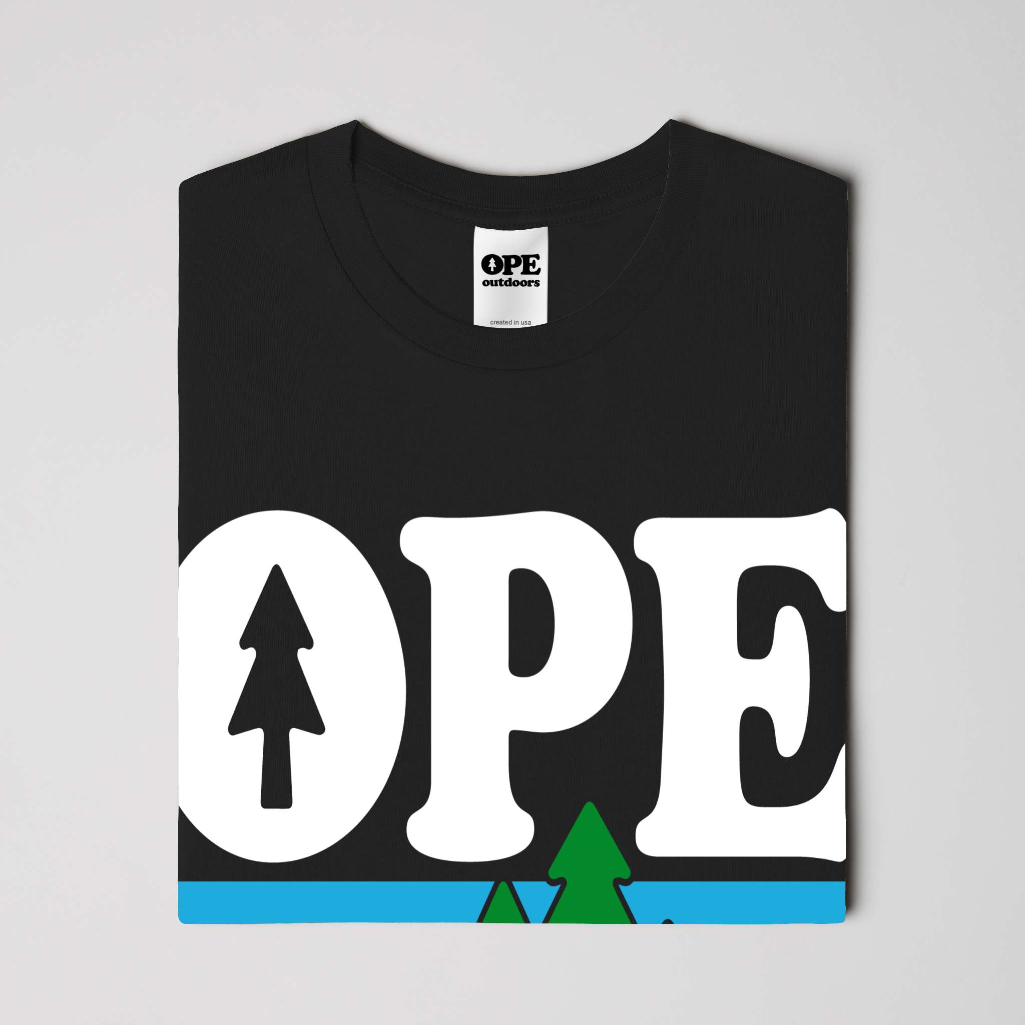 Retro Ope Outdoors Logo T Shirt