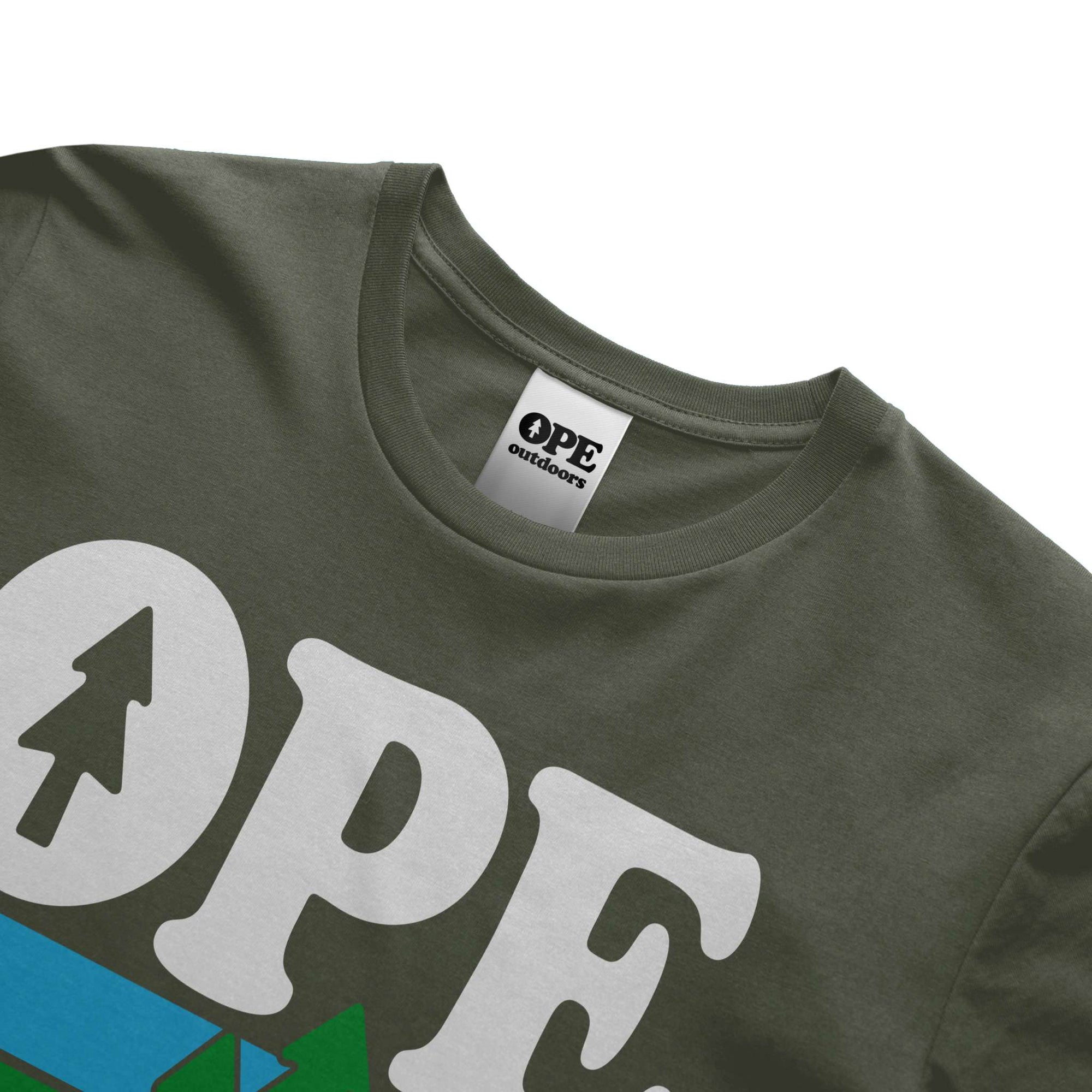 Retro Ope Outdoors Logo T Shirt