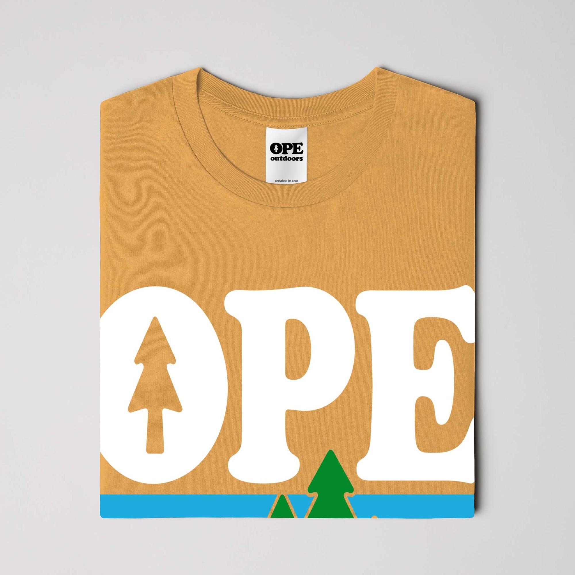 Retro Ope Outdoors Logo T Shirt