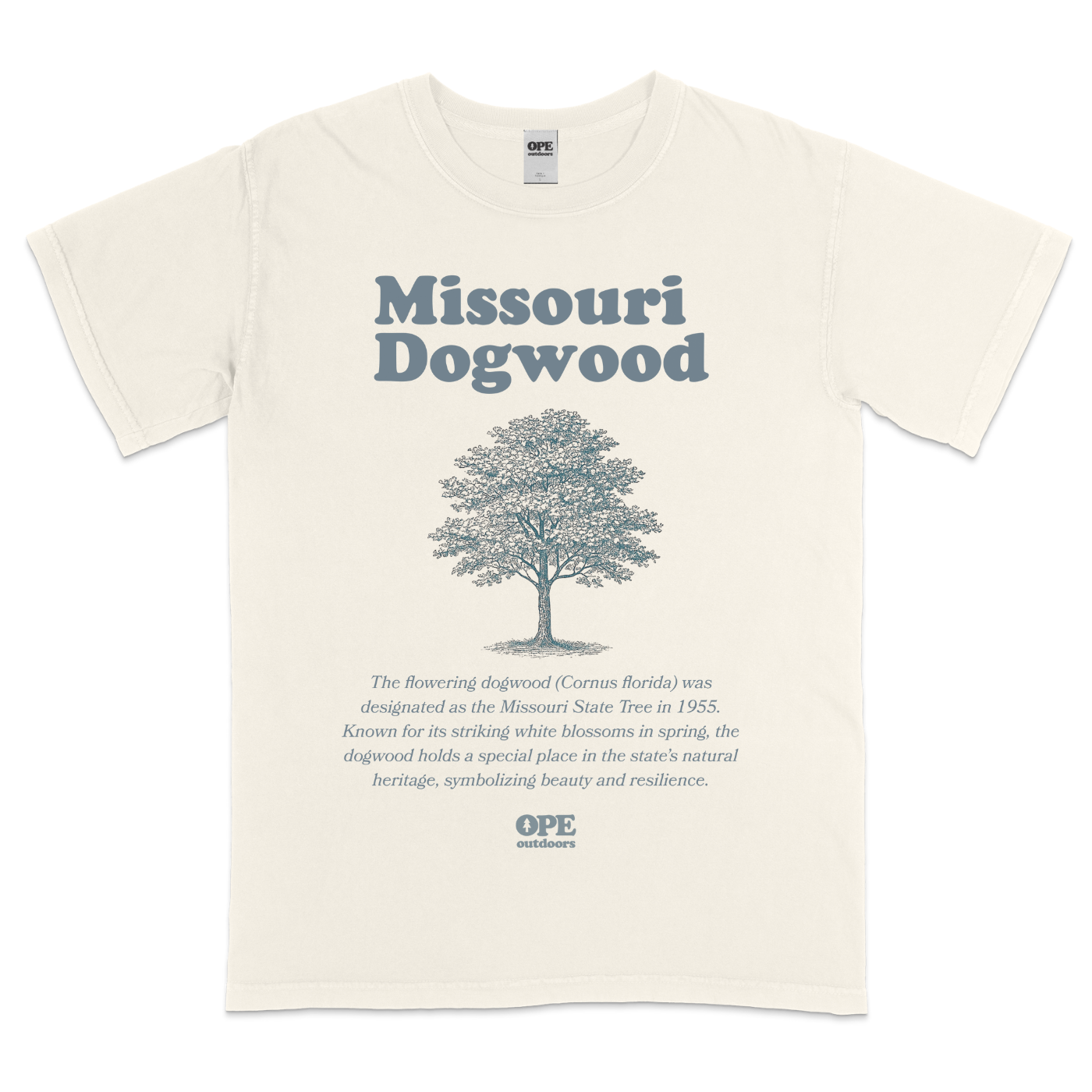 Missouri Dogwood Tree Tee