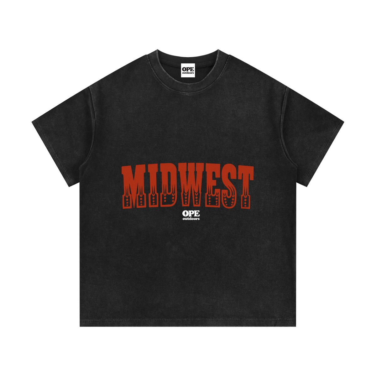 Midwest Waffle Knit T-Shirt