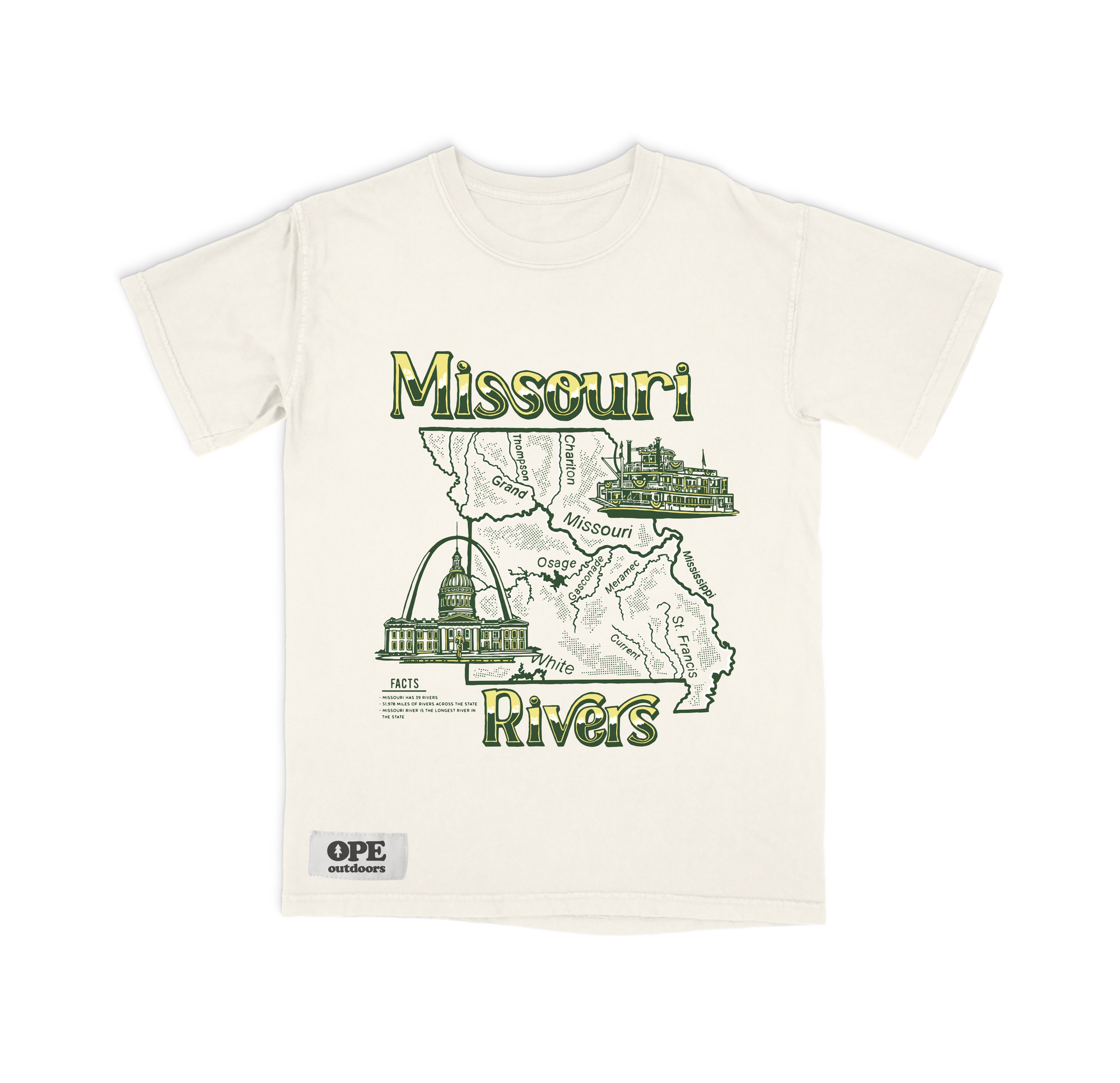 Missouri Rivers T-Shirt