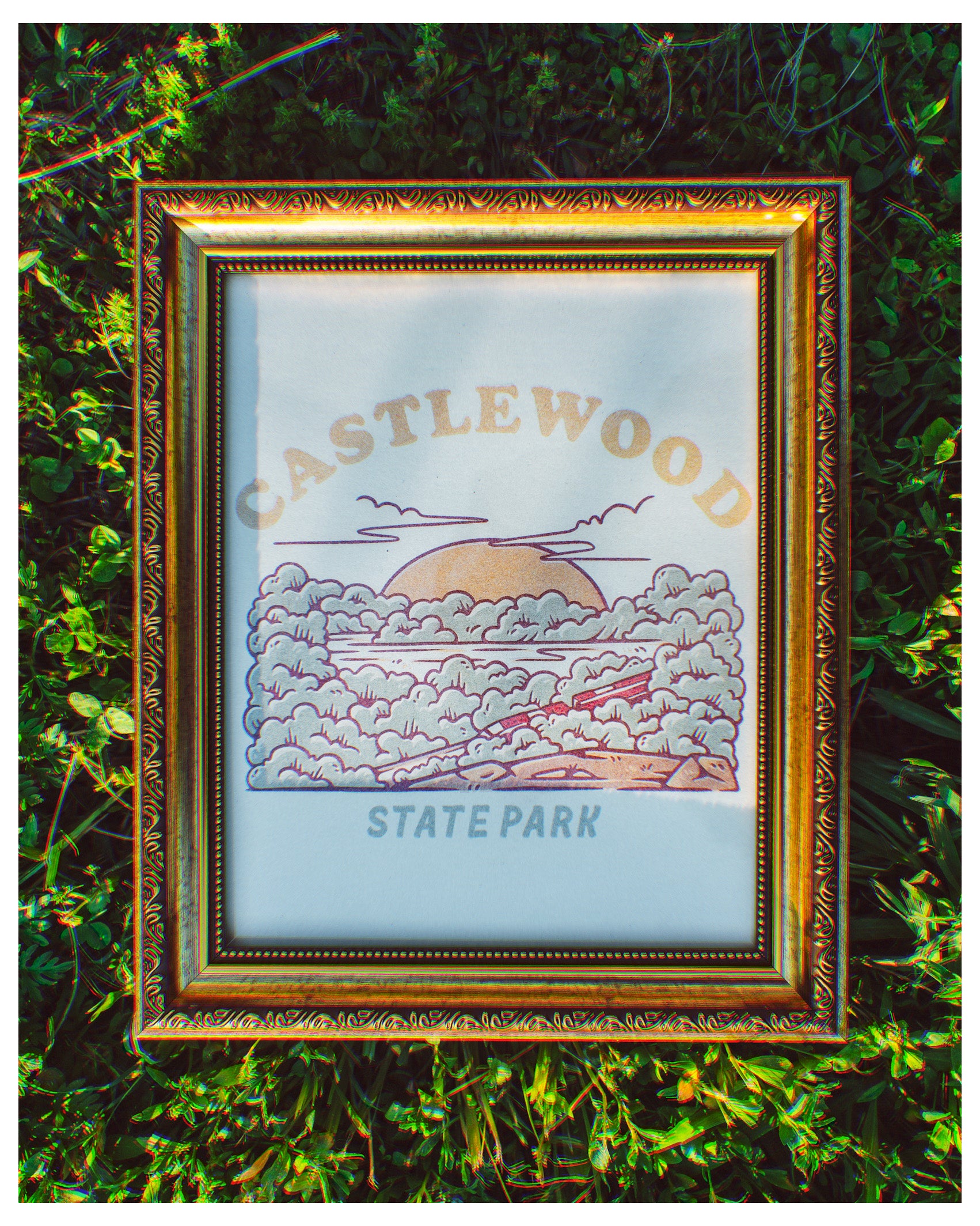 Castlewood State Park Print