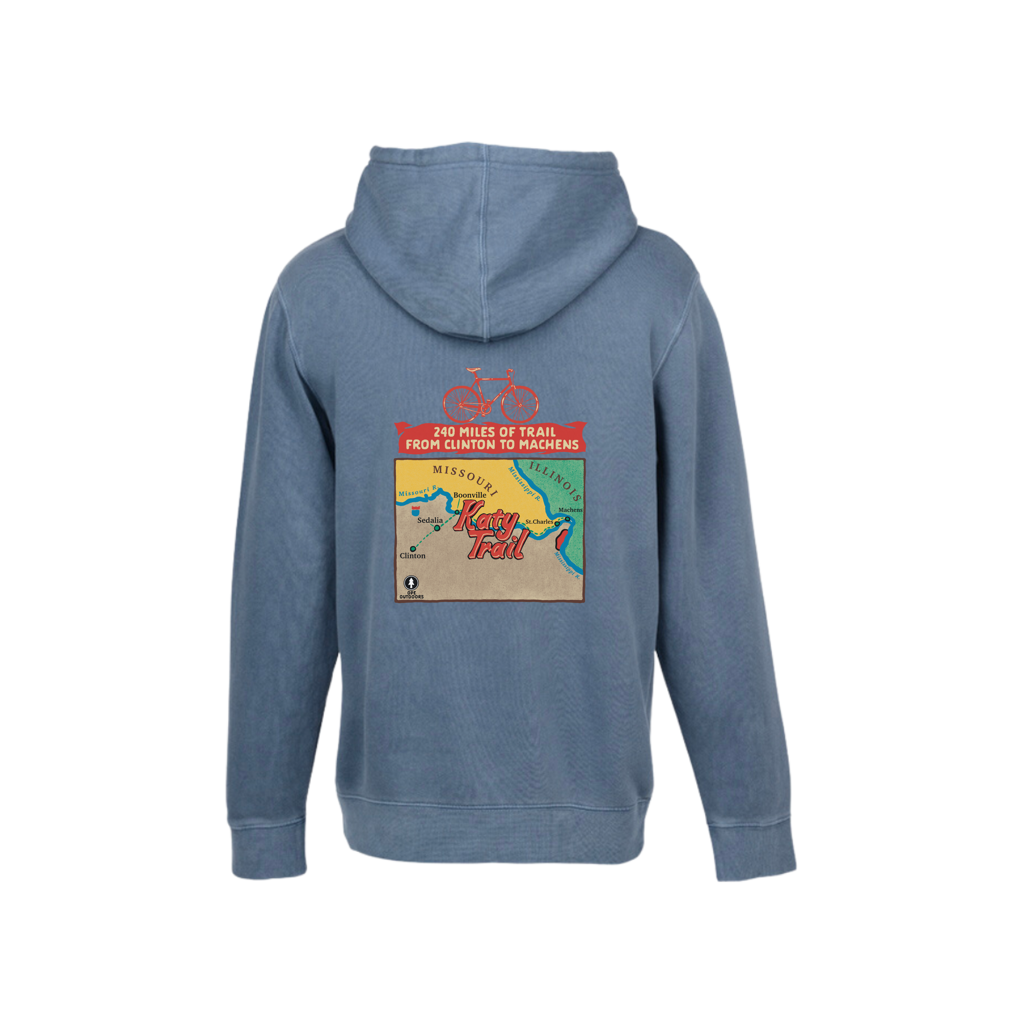 Katy Tail Pullover Hoodie Alpine