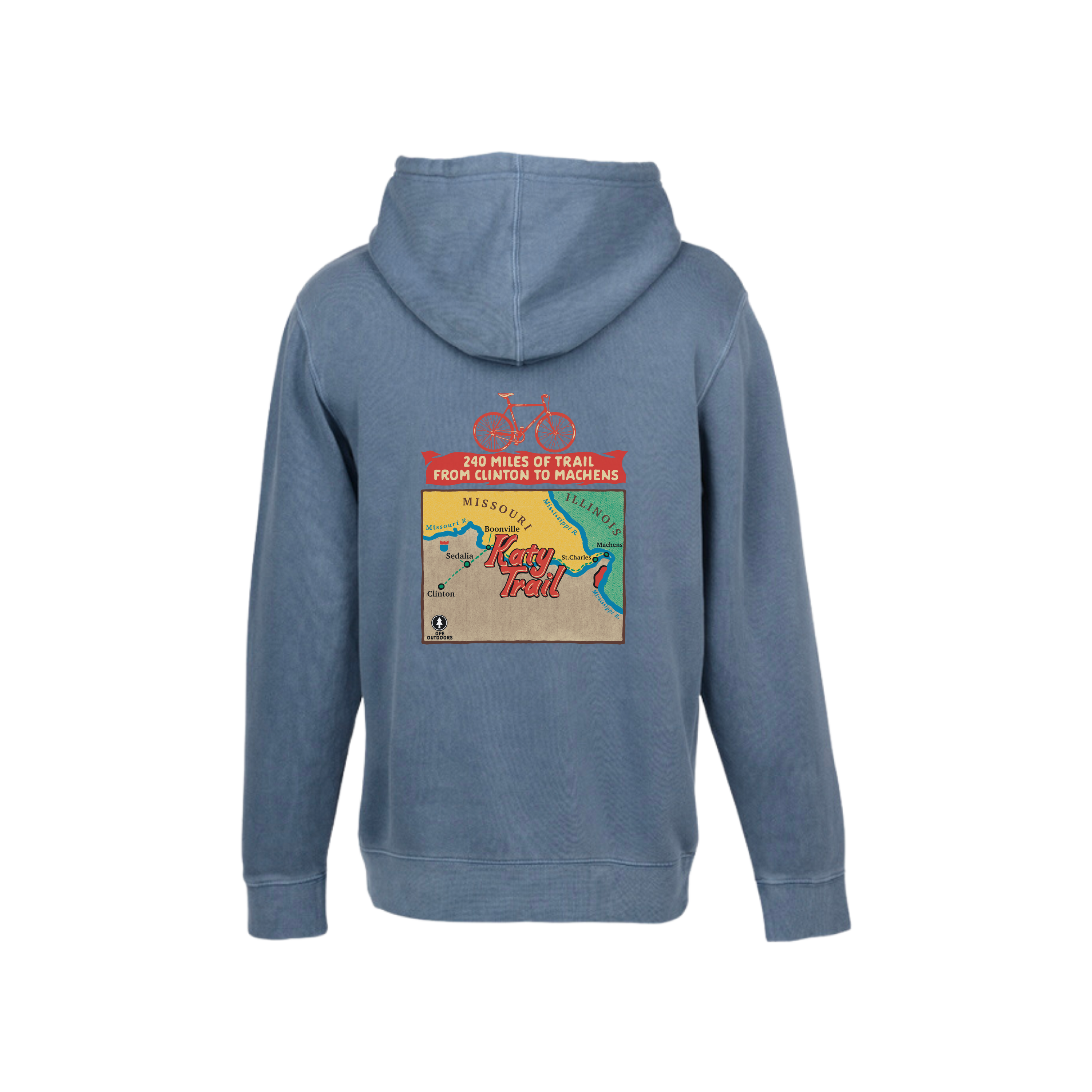 Katy Tail Pullover Hoodie Alpine