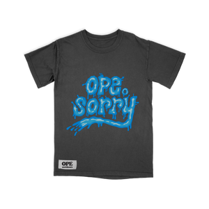 Ope Sorry Splash T-Shirt Black