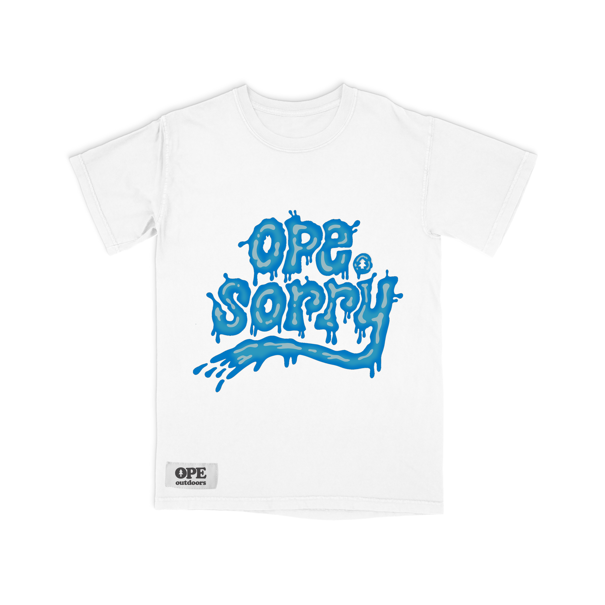Ope Sorry Splash T-Shirt Black