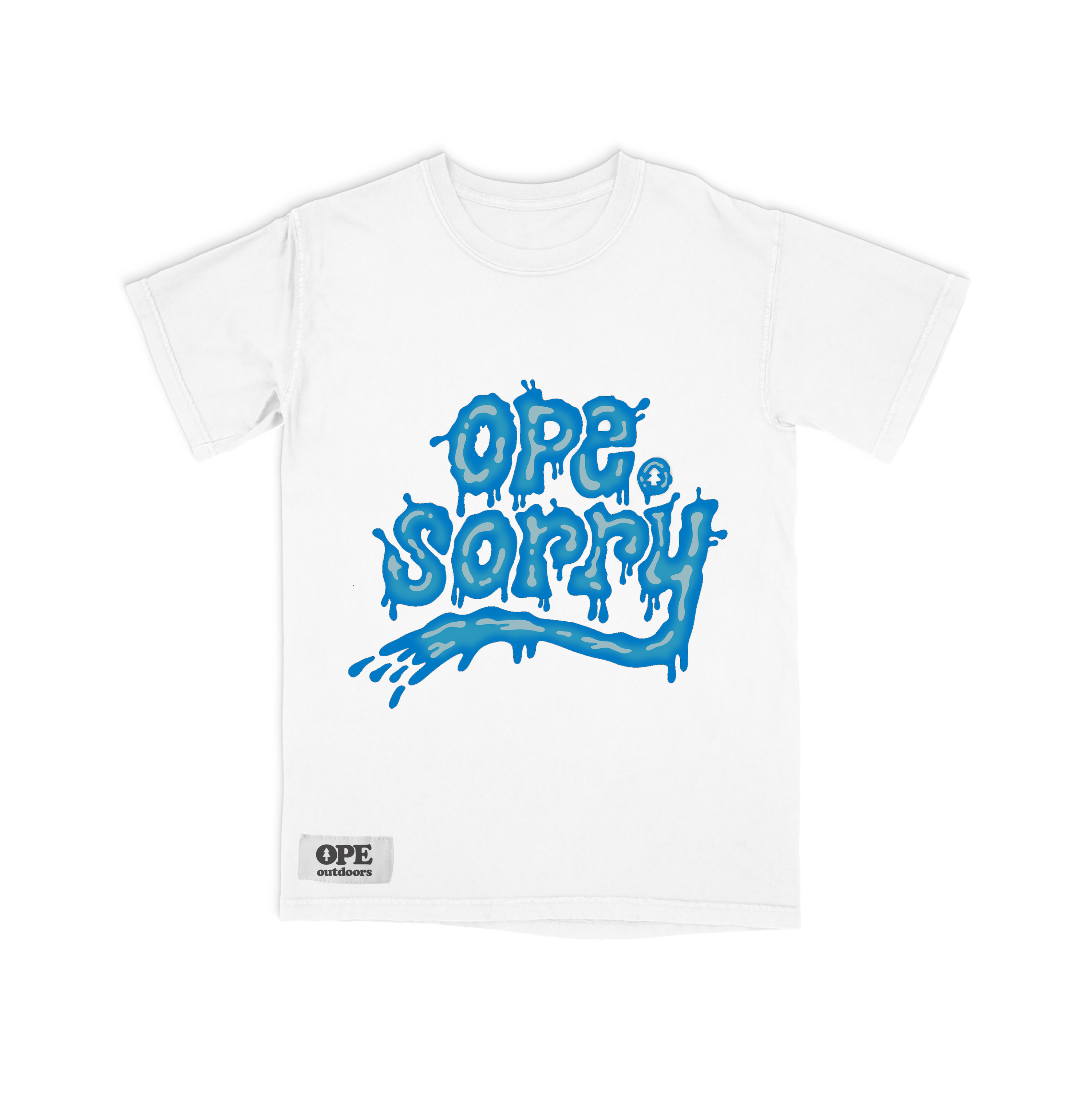 Ope Sorry Splash T-Shirt Black