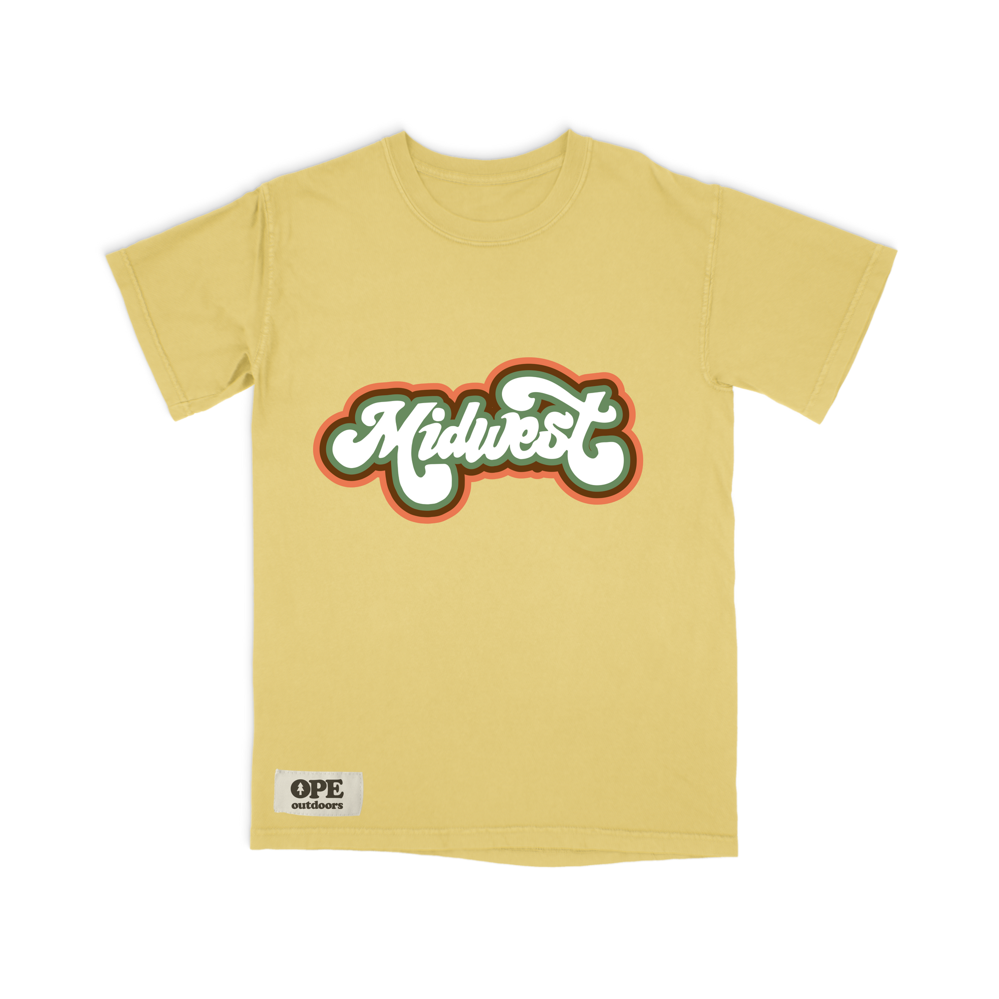 Midwest Groovy T-Shirt Black