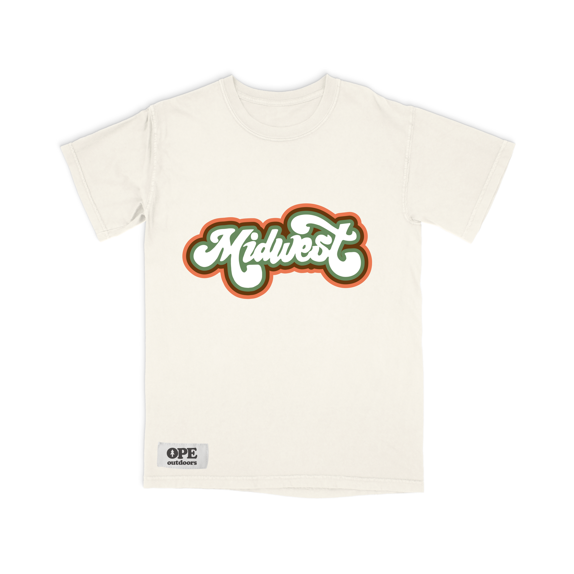 Midwest Groovy T-Shirt Black