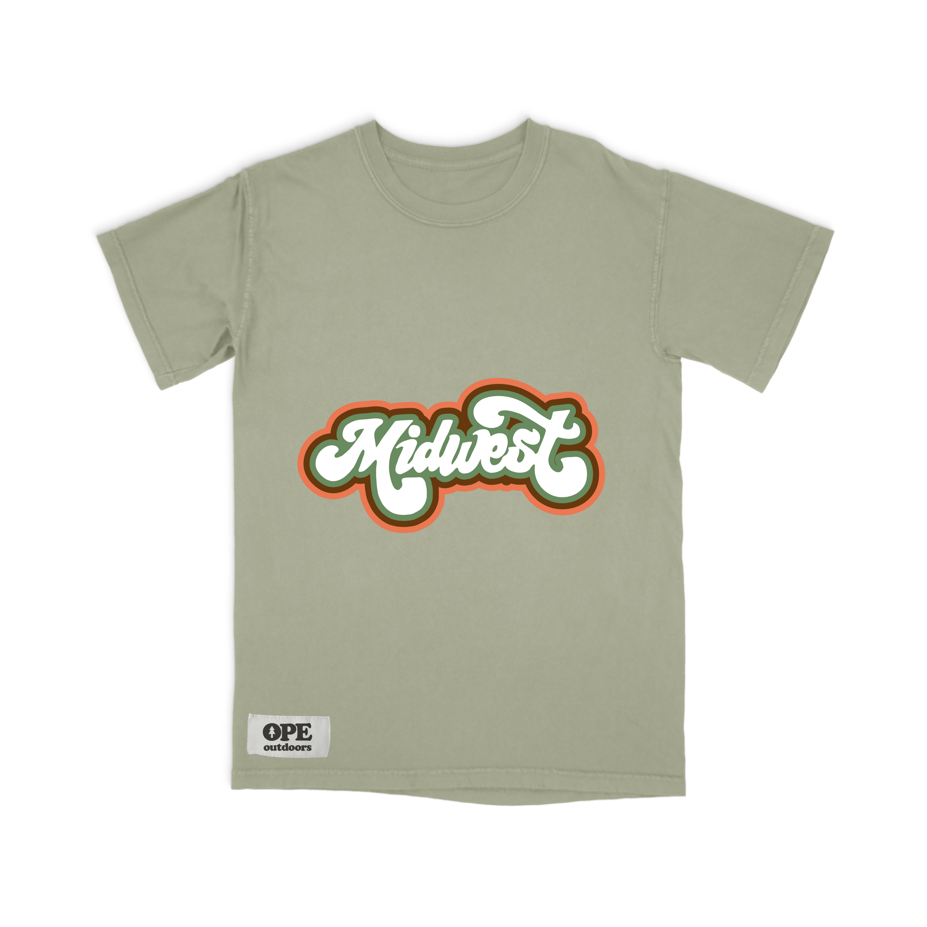 Midwest Groovy T-Shirt Black