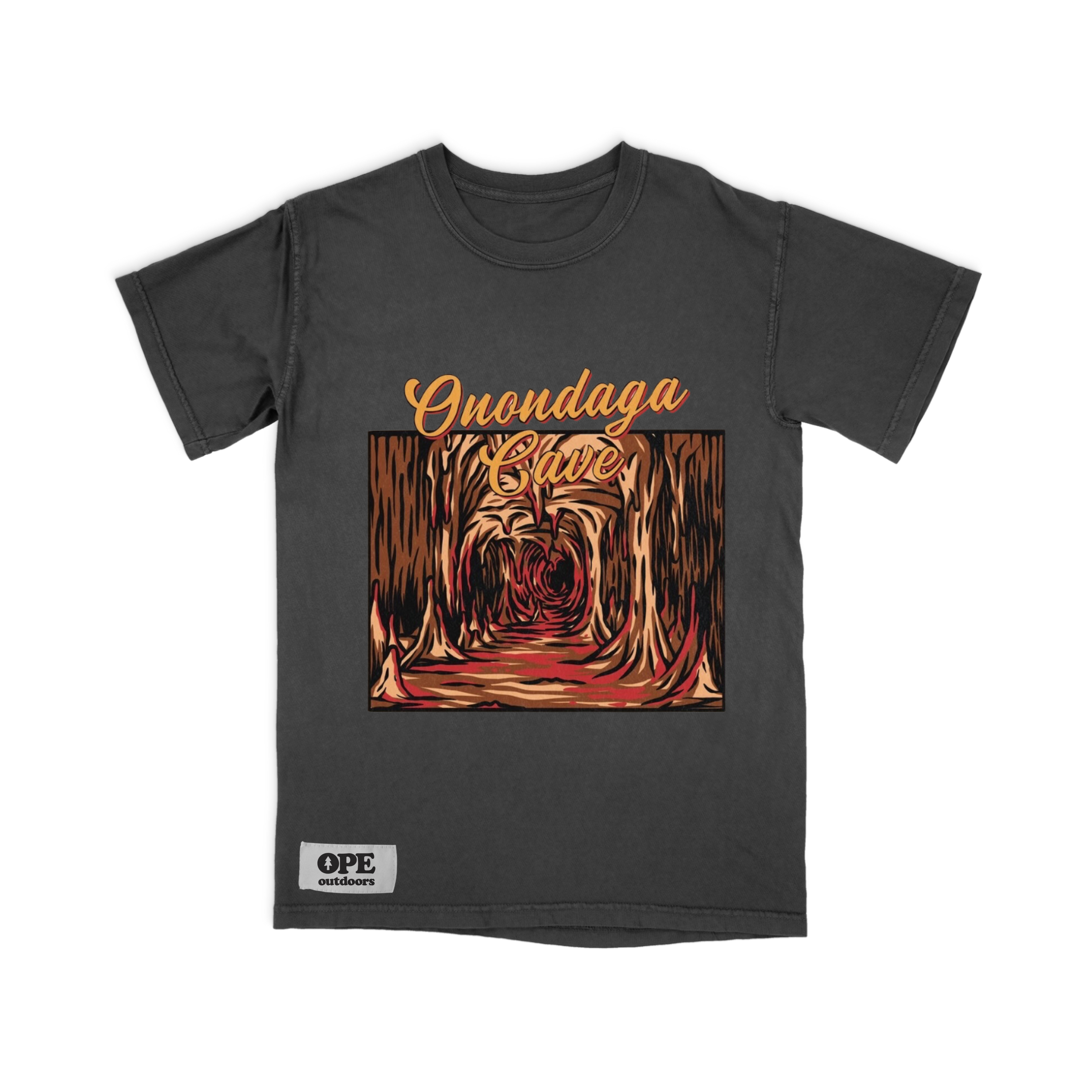 Onondaga Cave State Park T-Shirt Ivory