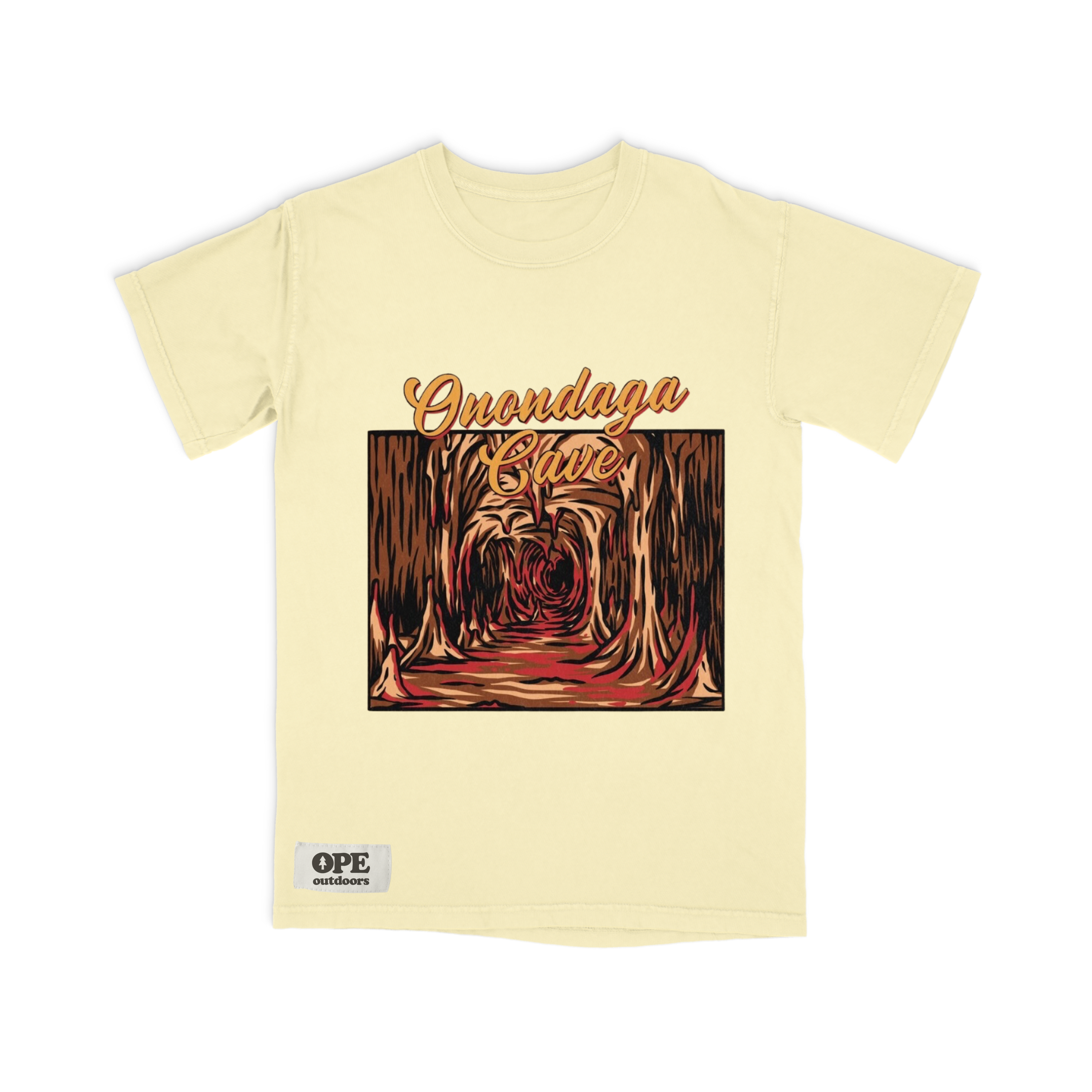 Onondaga Cave State Park T-Shirt Ivory