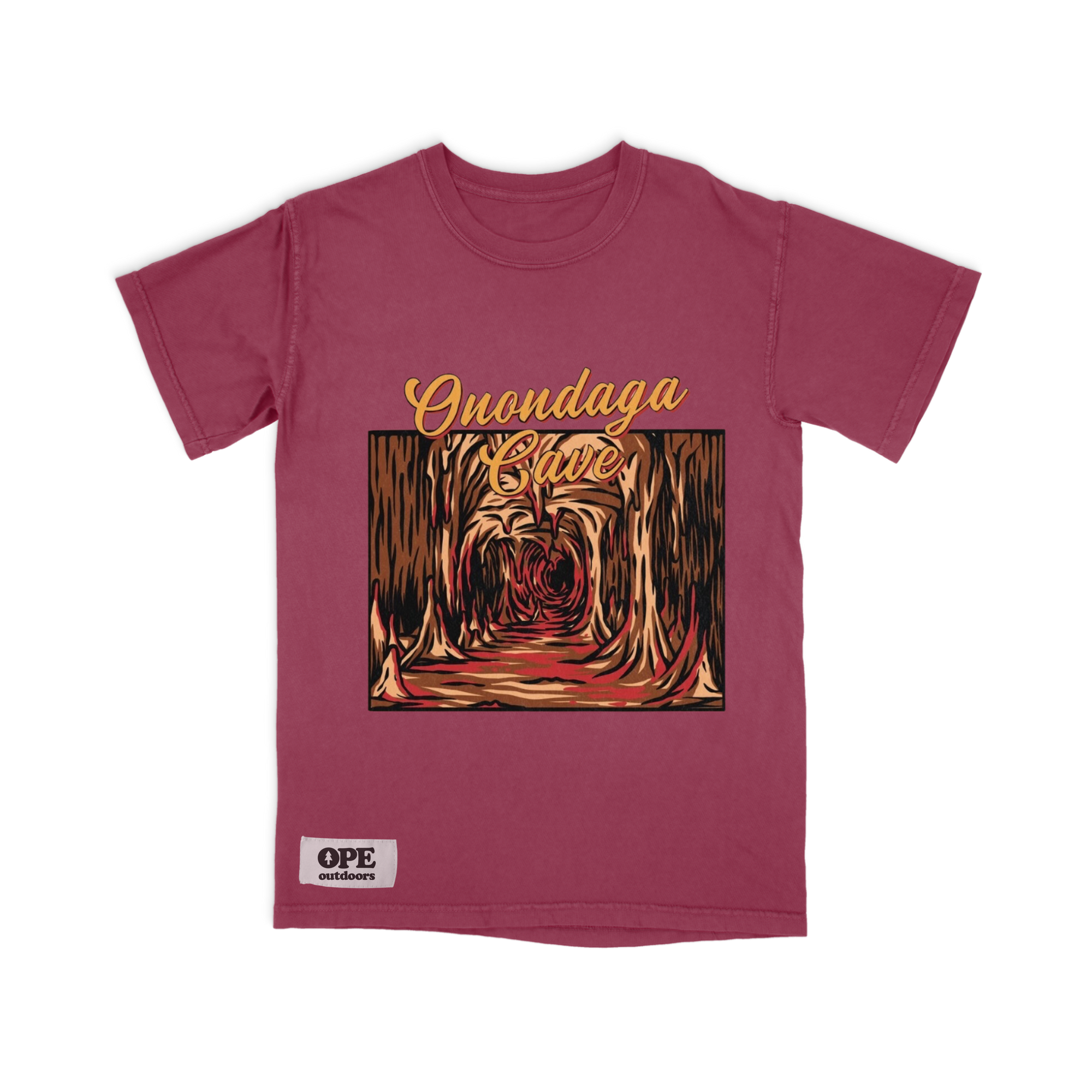 Onondaga Cave State Park T-Shirt Ivory
