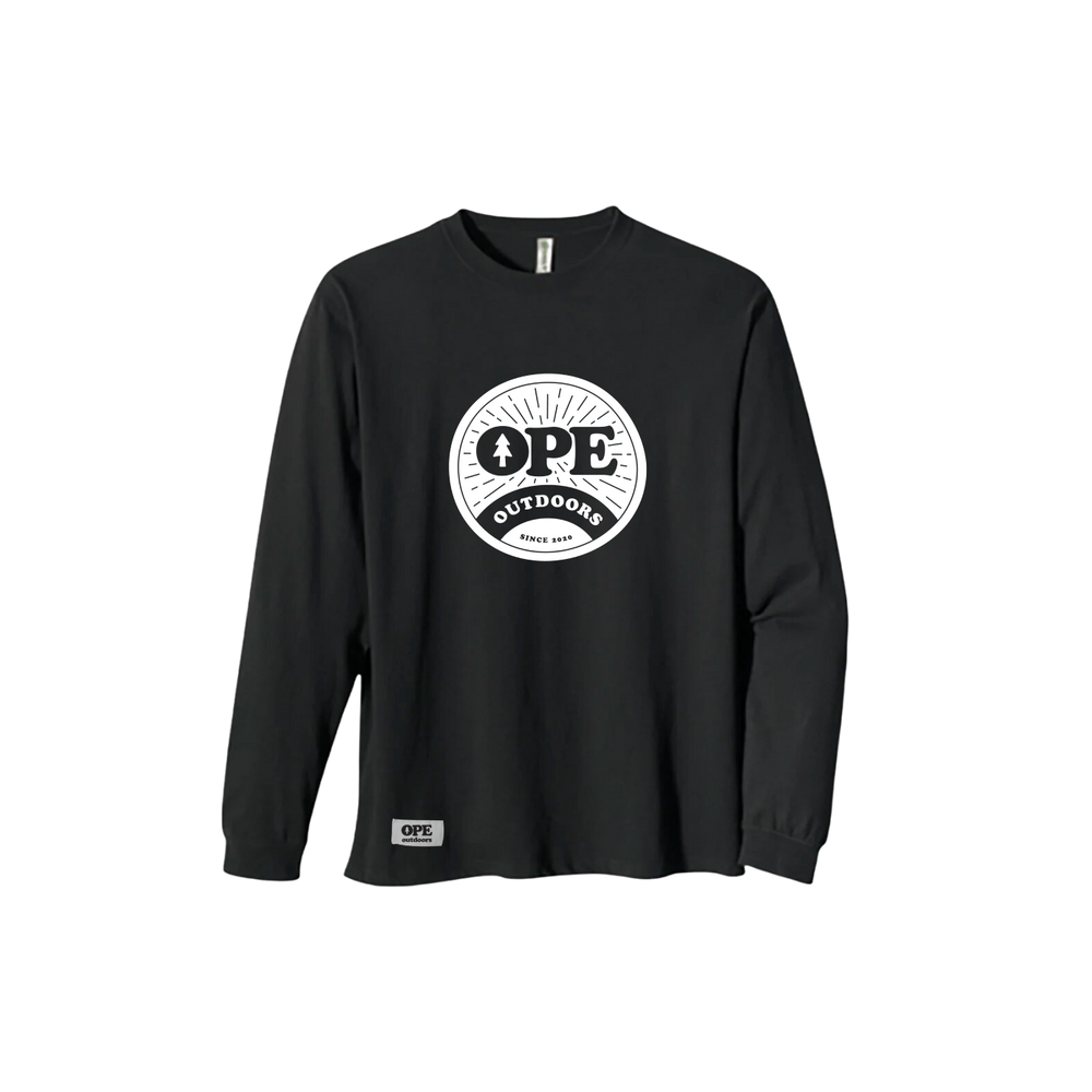 Organic Cotton Ope Long Sleeve T-Shirt Pacific