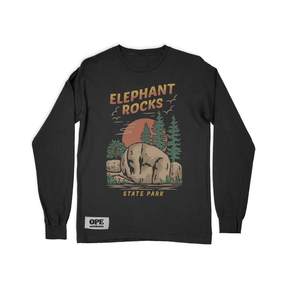 Elephant Rocks Long Sleeve T-Shirt