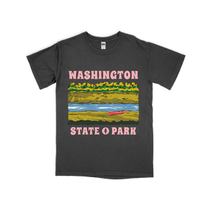 
                
                    Load image into Gallery viewer, Washington State Park Black Tee
                
            