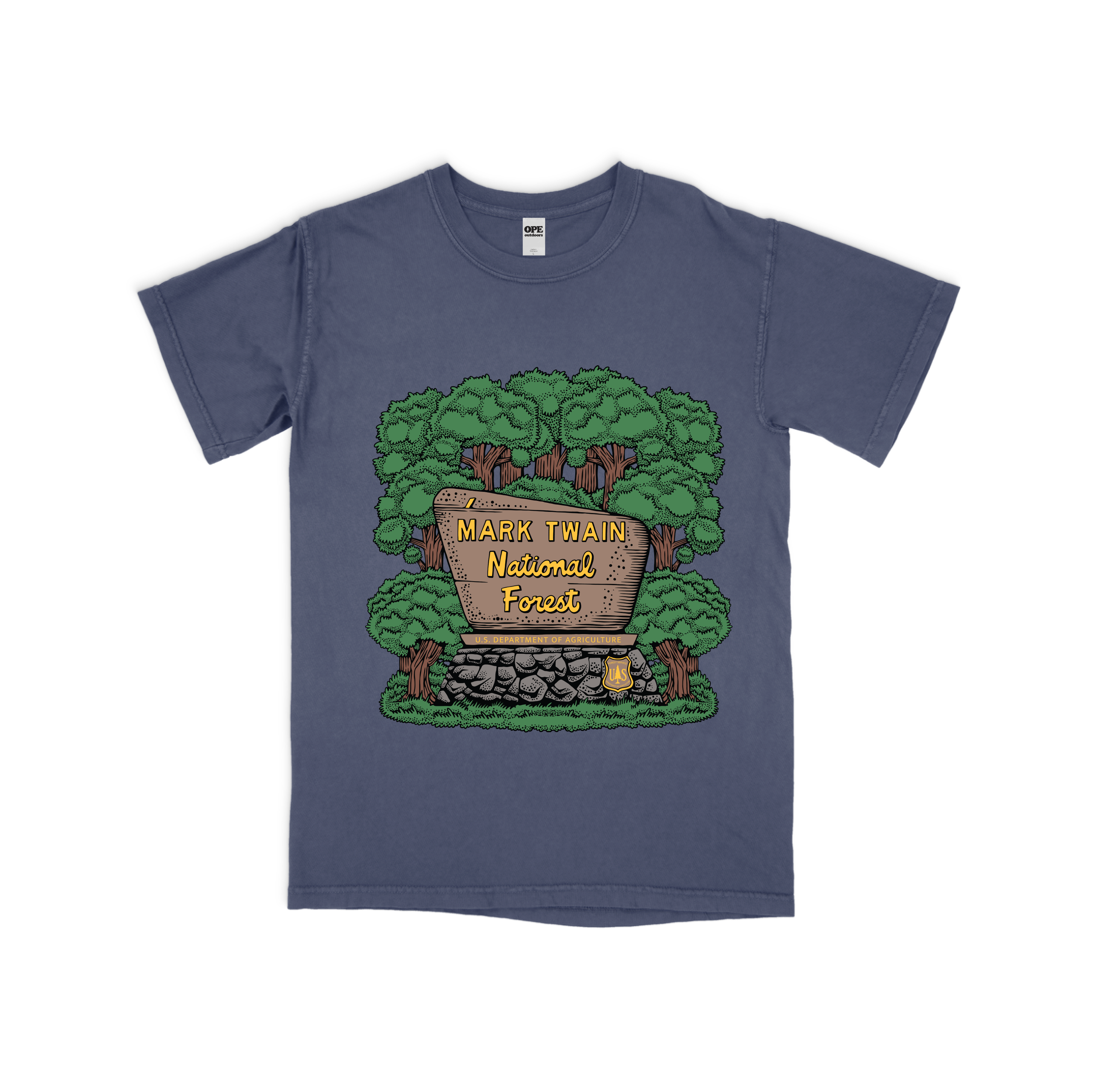 Mark Twain National Forest Midnight Tee