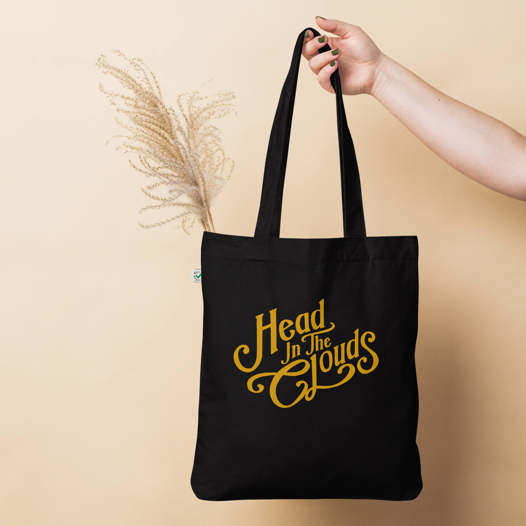 Head In The Clouds Organic Tote Bag