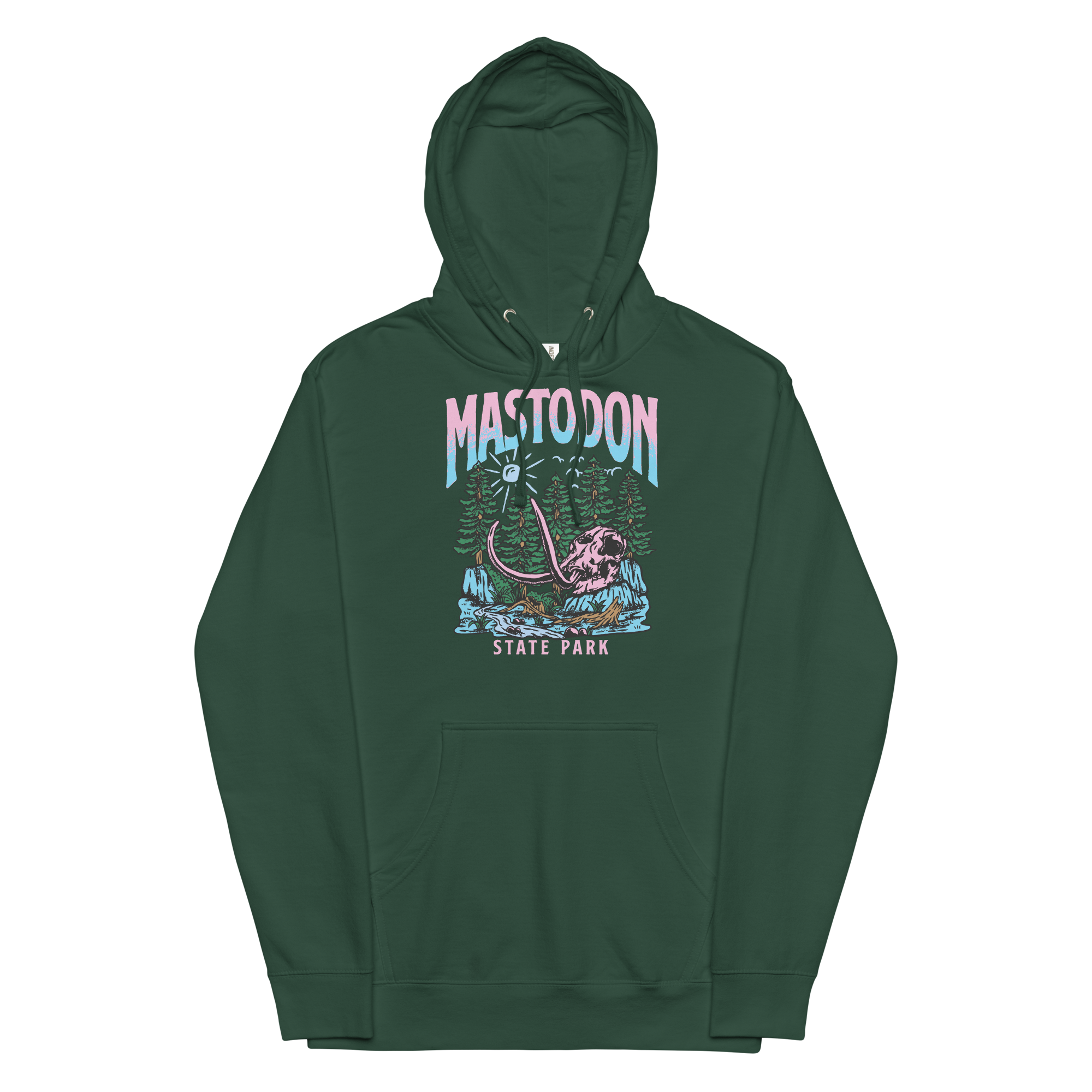 Mastodon State Park Black Hoodie
