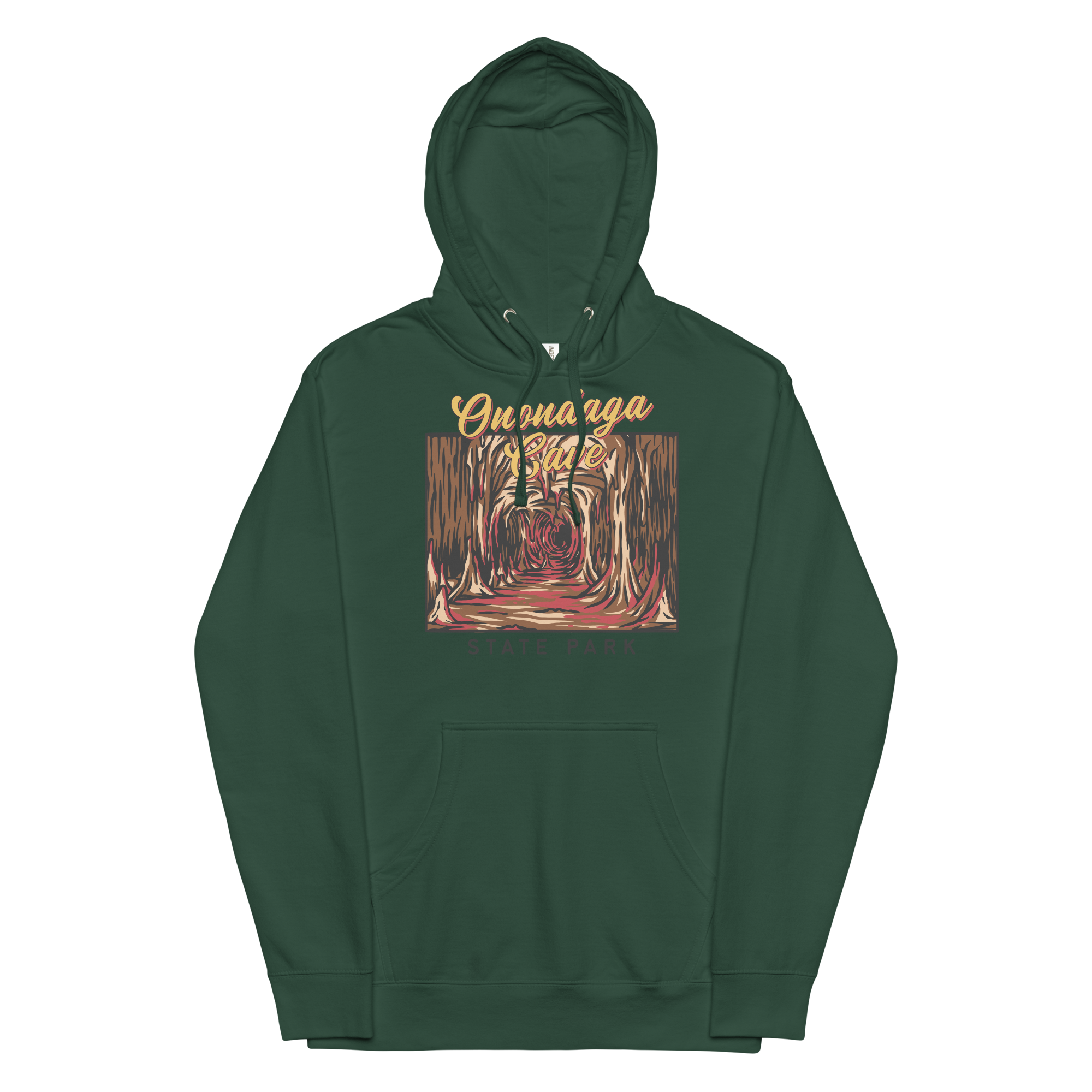 Onondaga Cave State Park Black Hoodie