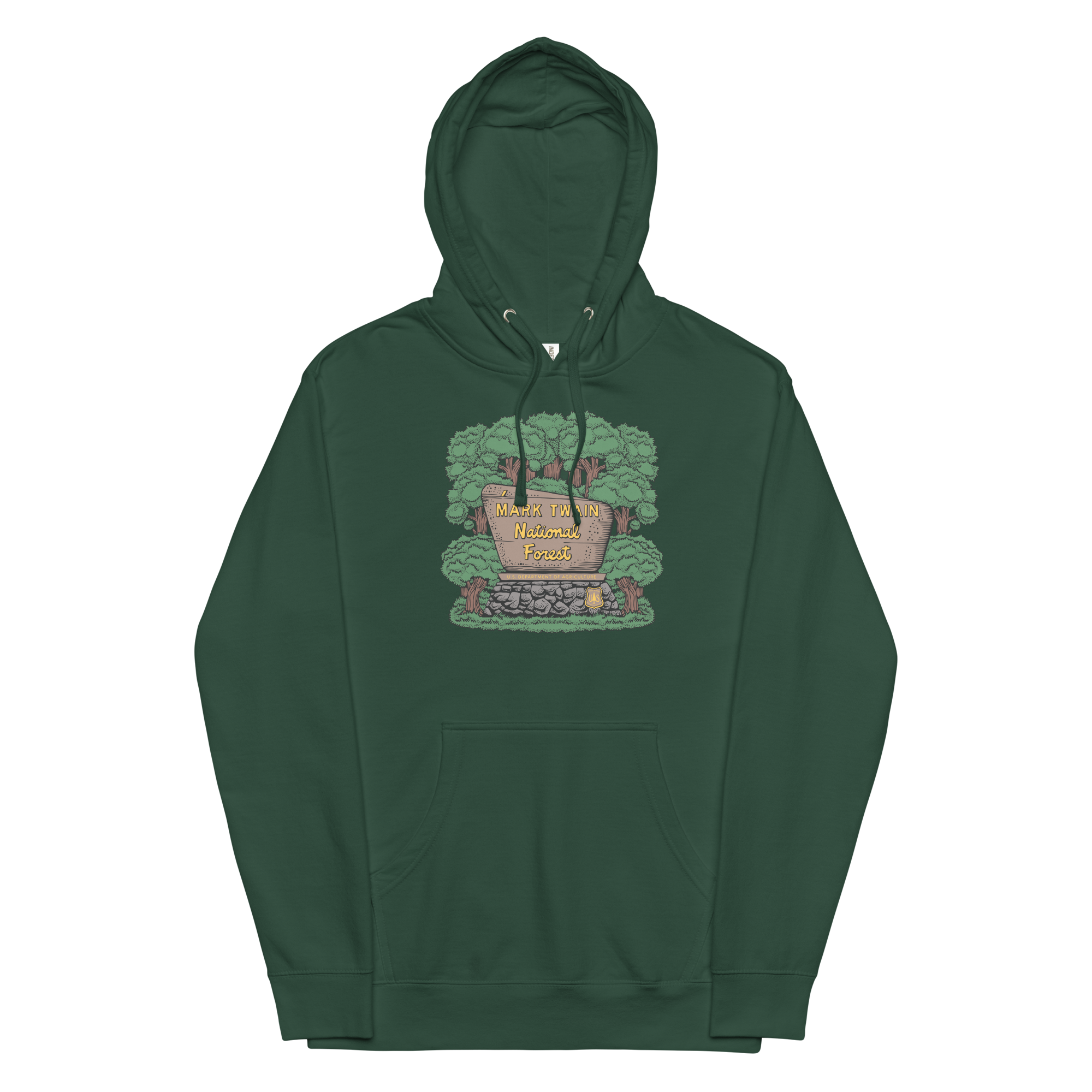 Mark Twain National Forest Black Hoodie