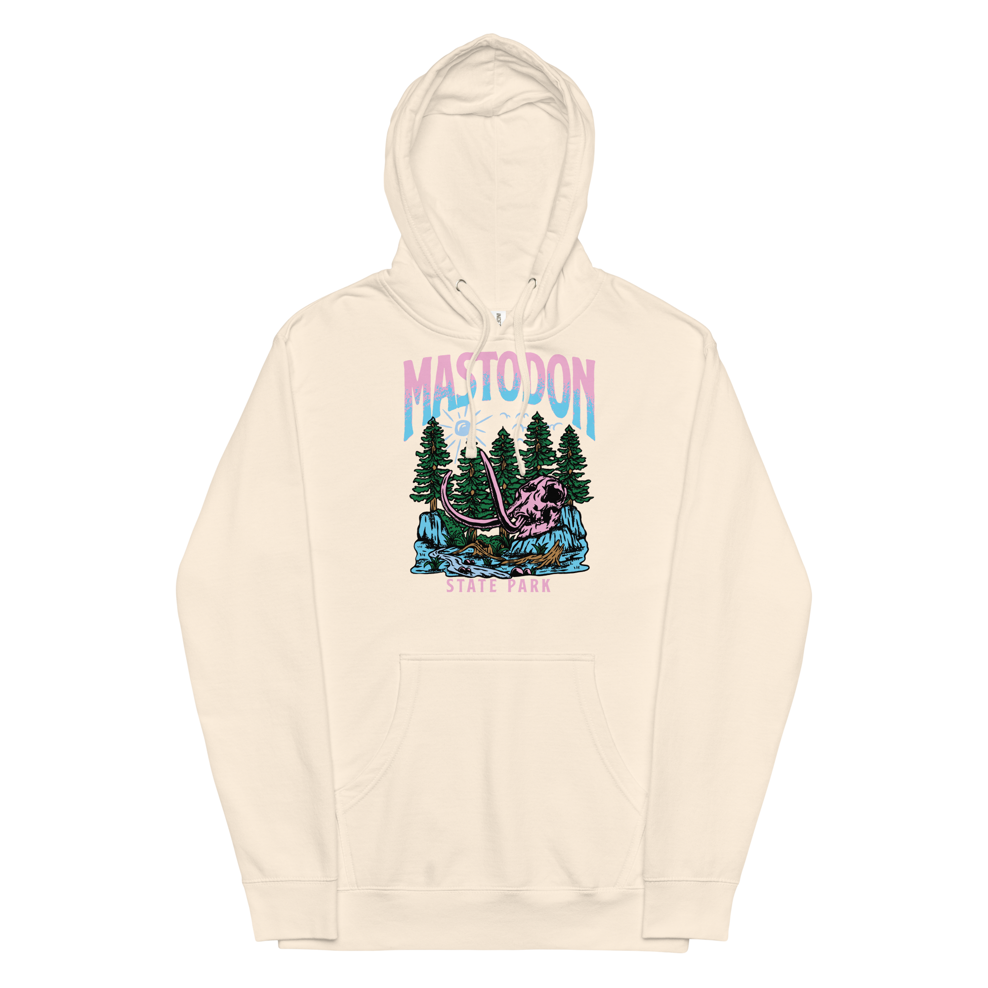 Mastodon State Park Black Hoodie