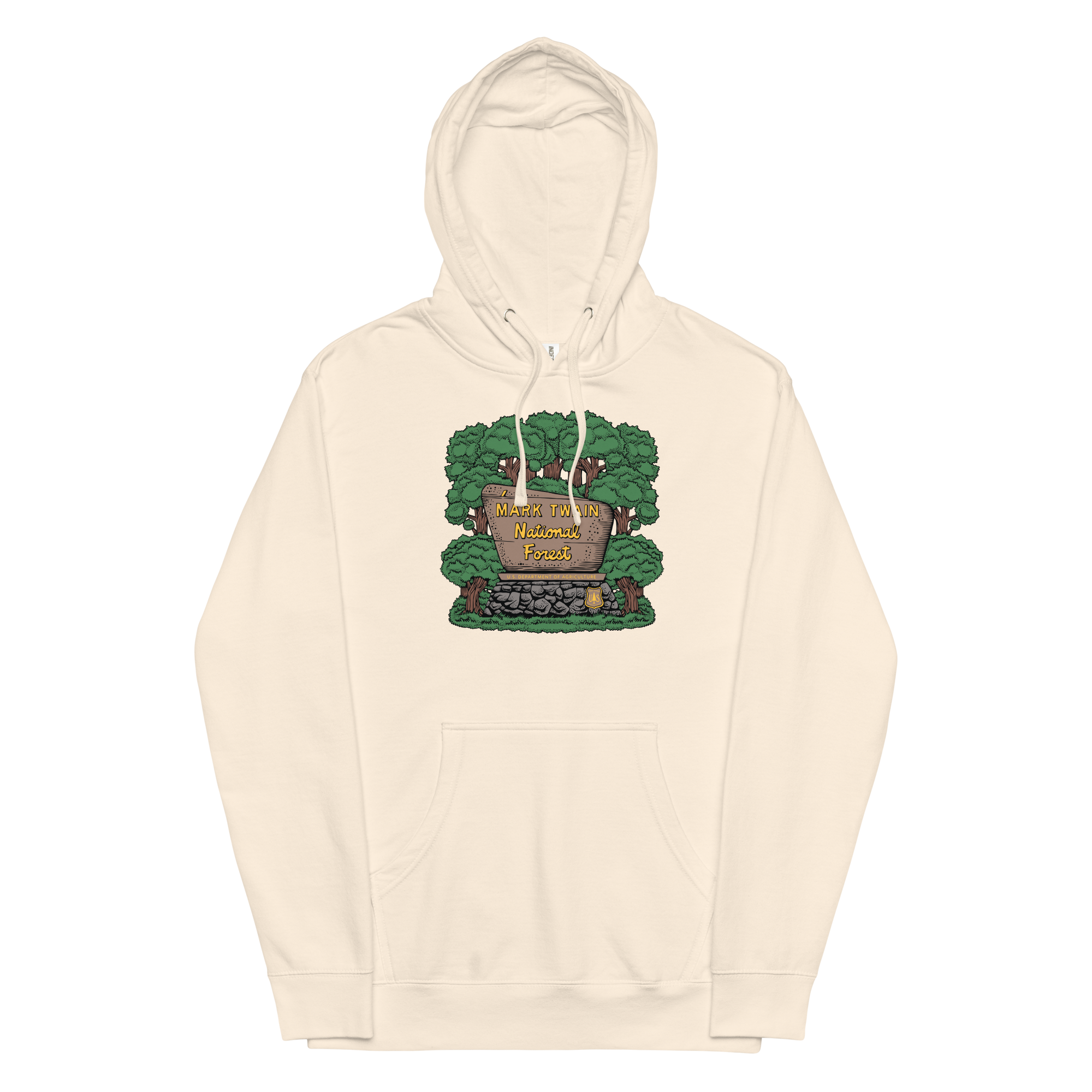 Mark Twain National Forest Black Hoodie