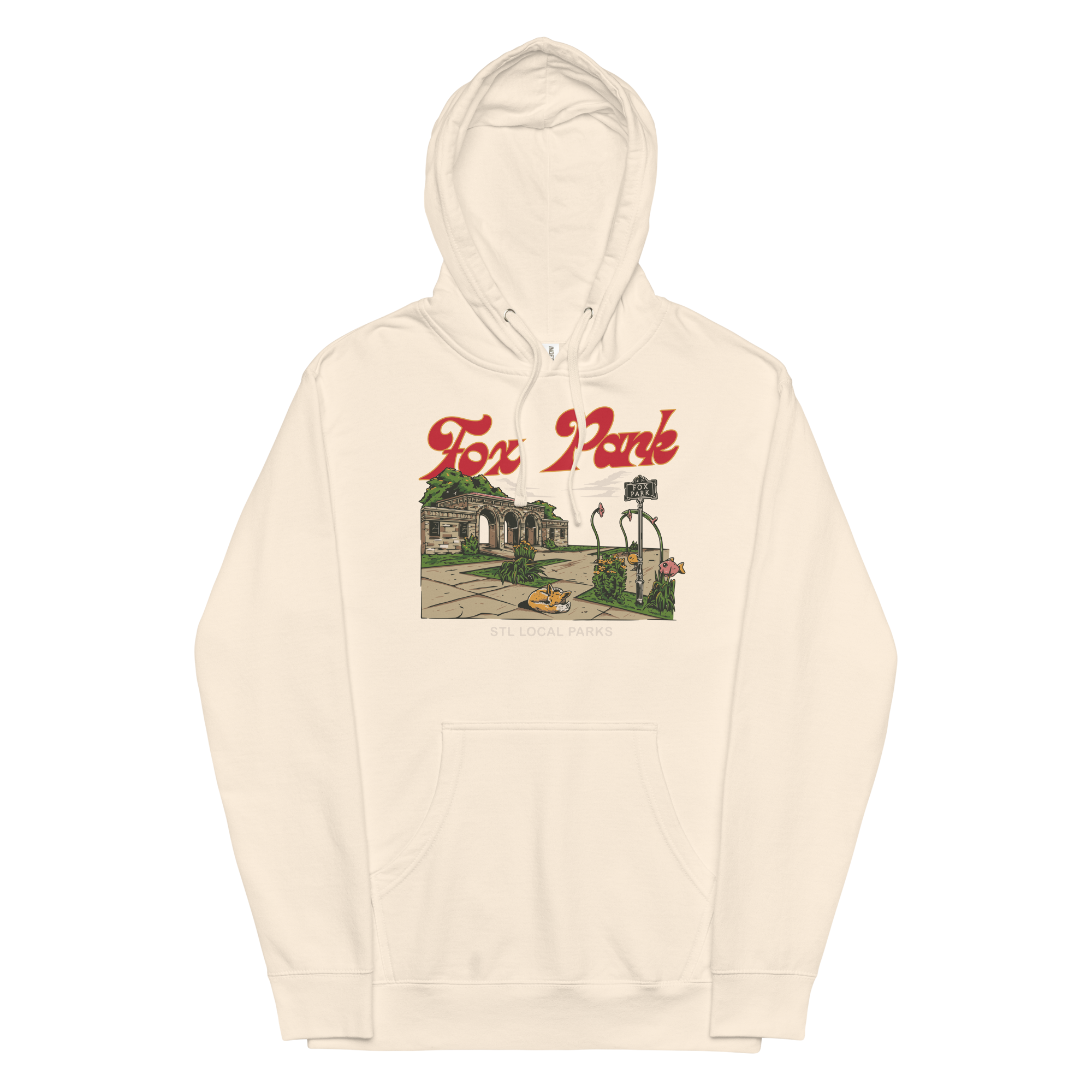 Fox Park Black Hoodie