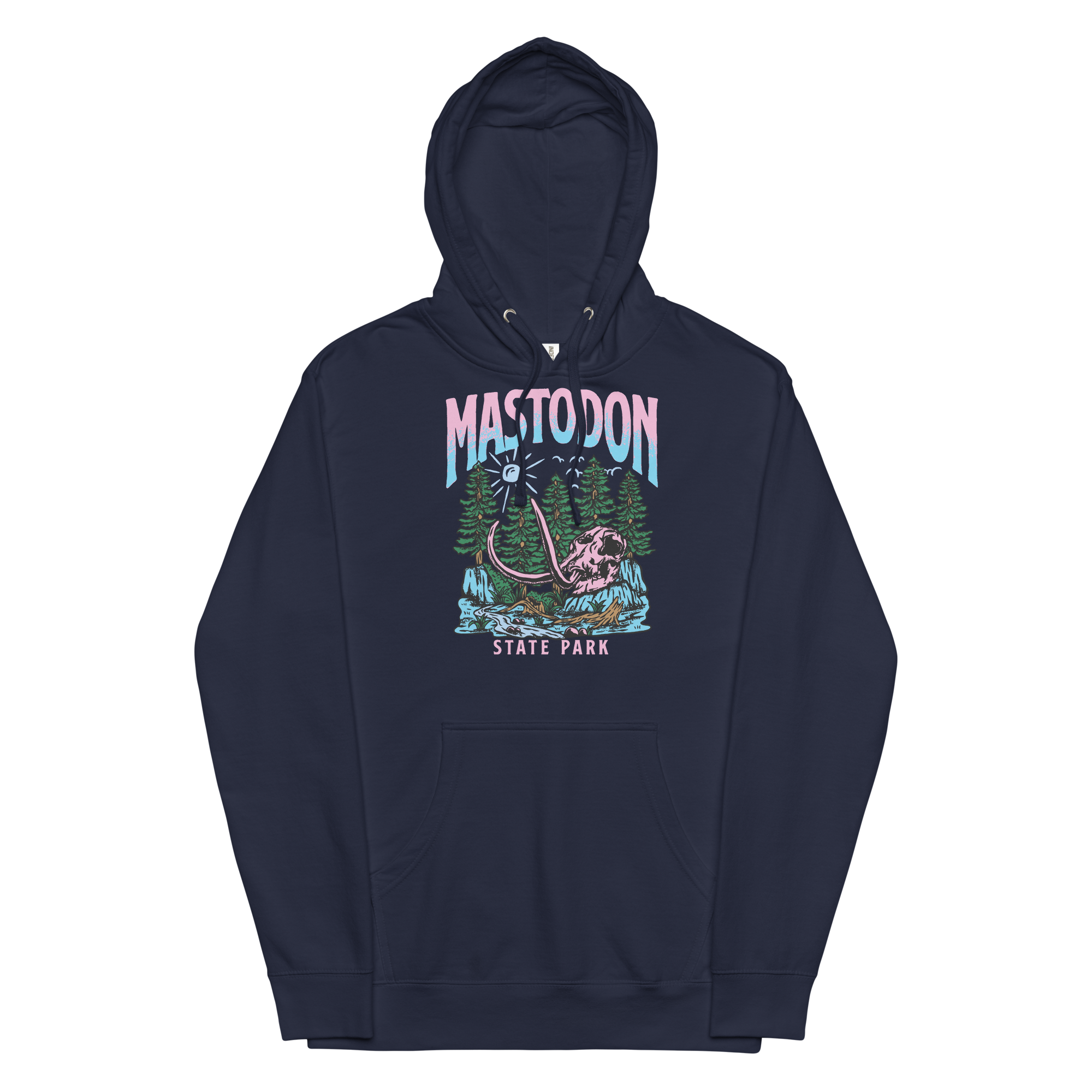Mastodon State Park Black Hoodie