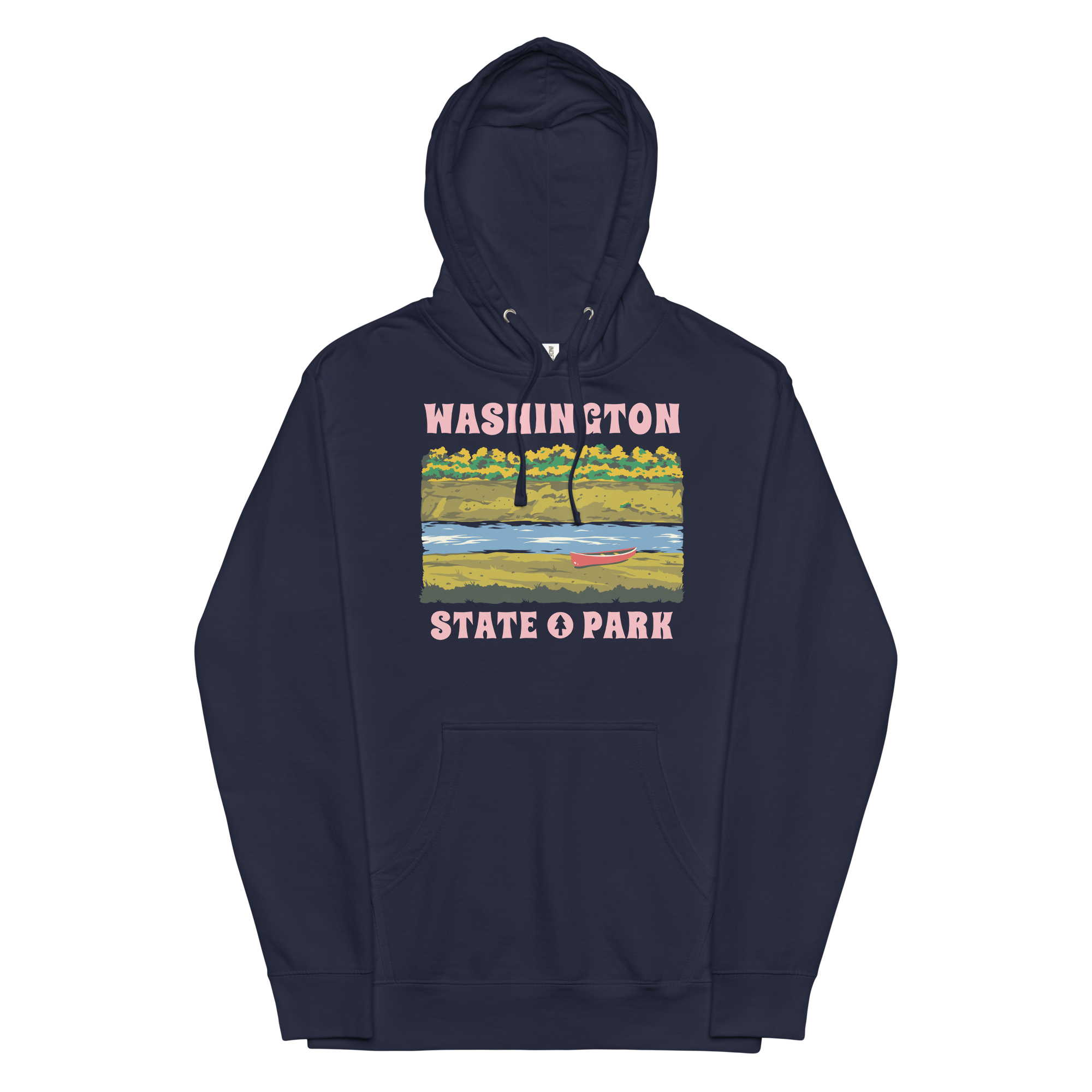 Washington State Park Black Hoodie